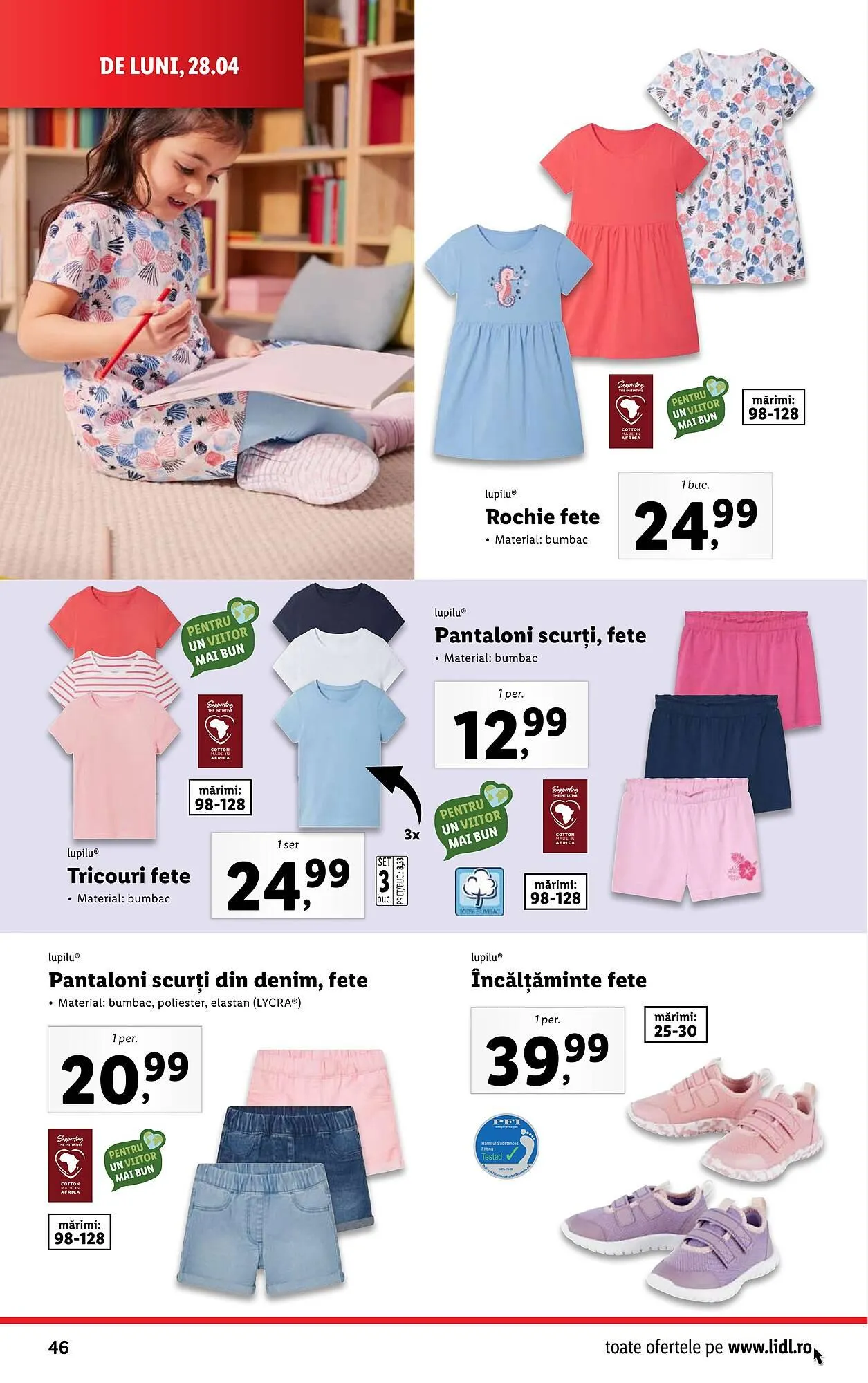 Catalog Catalog Lidl de la 22 aprilie până la 27 aprilie 2025 - Revista Pagina 46