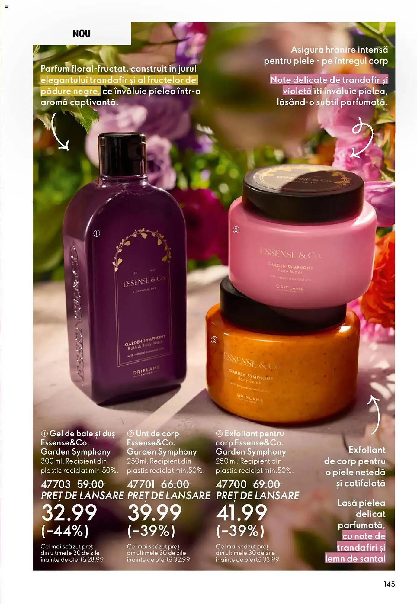 Catalog Catalog Oriflame de la 14 aprilie până la 5 mai 2026 - Revista Pagina 145