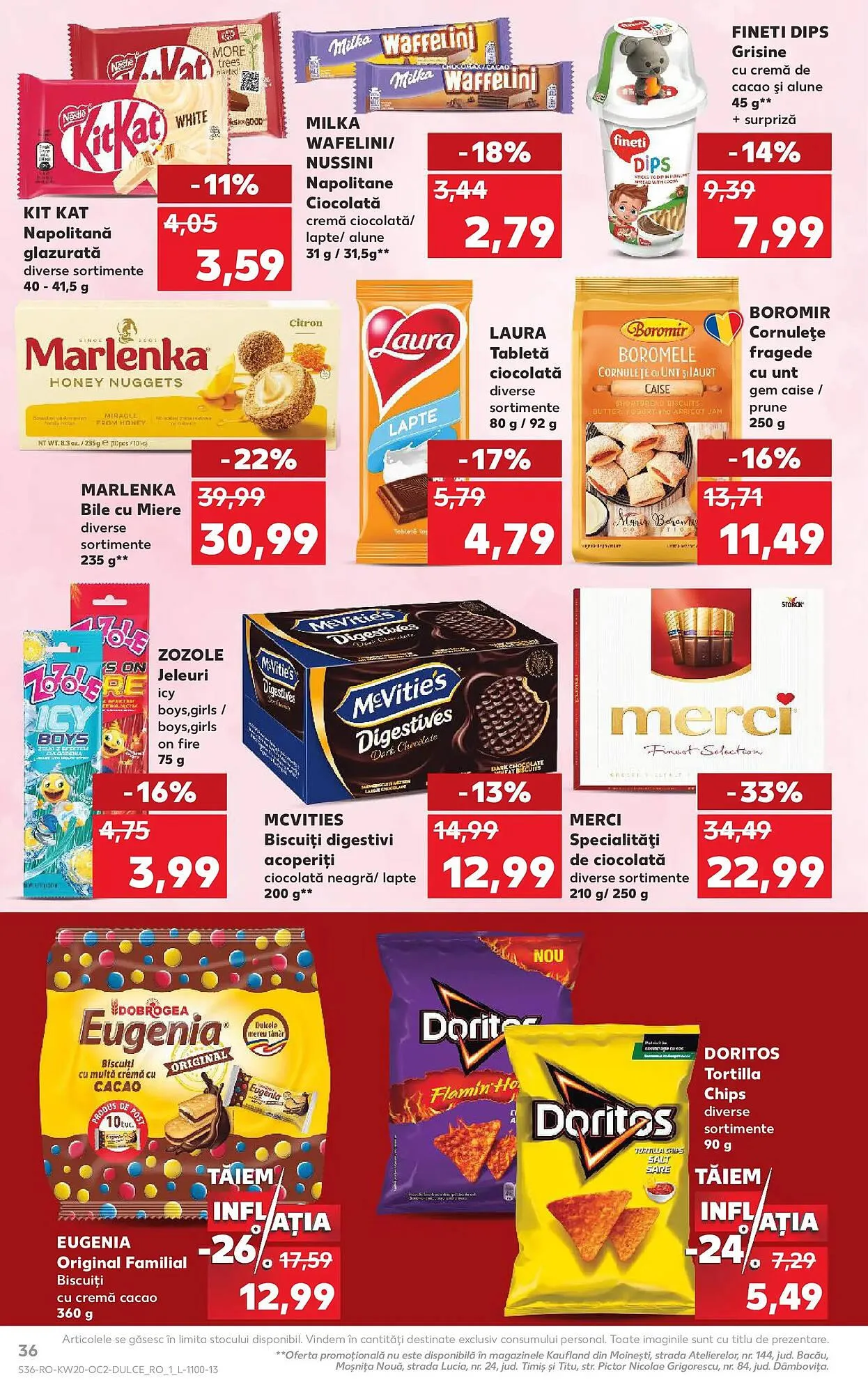 Catalog Catalog Kaufland de la 13 mai până la 19 mai 2026 - Revista Pagina 36