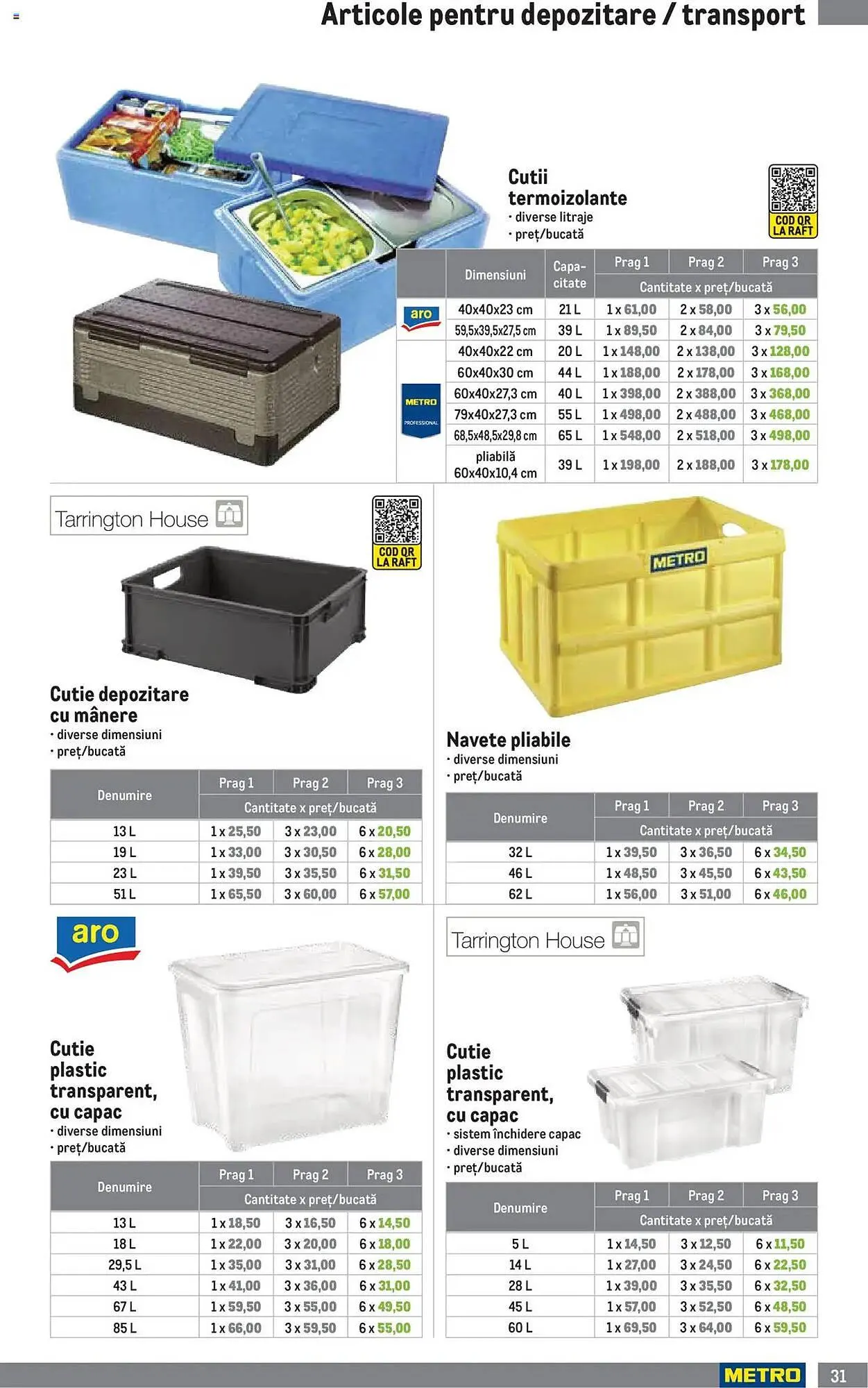 Catalog Catalog Metro de la 30 iunie până la 30 septembrie 2025 - Revista Pagina 31