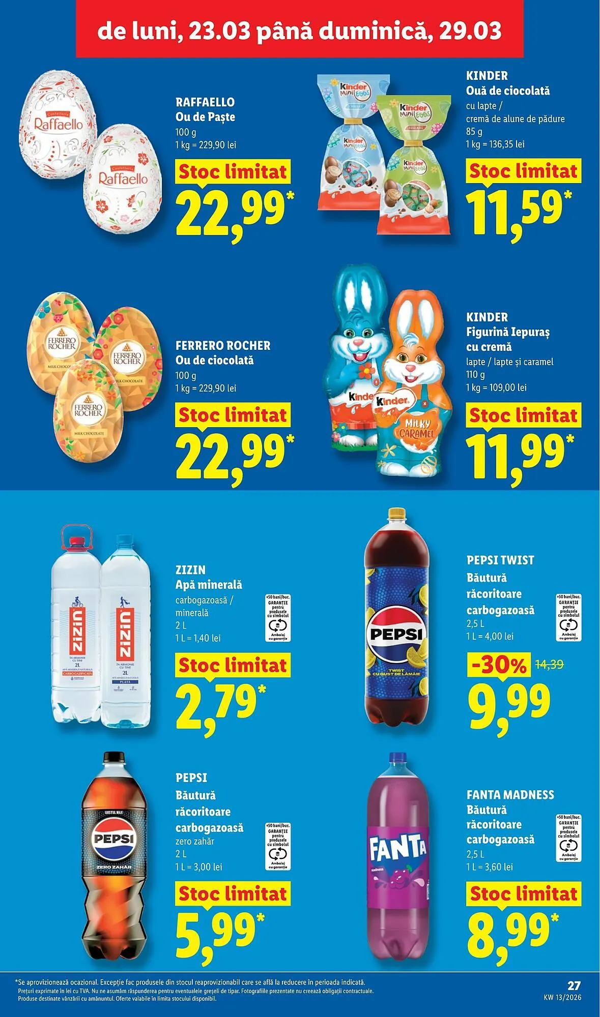 Catalog Catalog Lidl de la 23 martie până la 29 martie 2026 - Revista Pagina 27