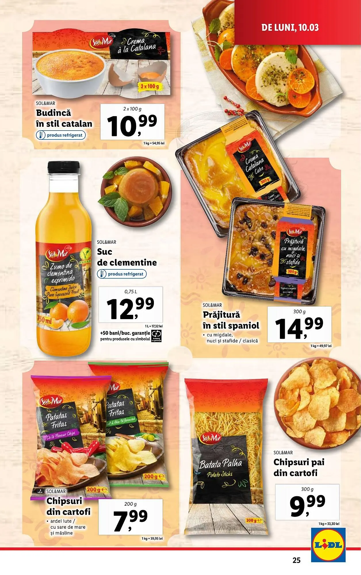 Catalog Catalog Lidl de la 10 martie până la 16 martie 2025 - Revista Pagina 25