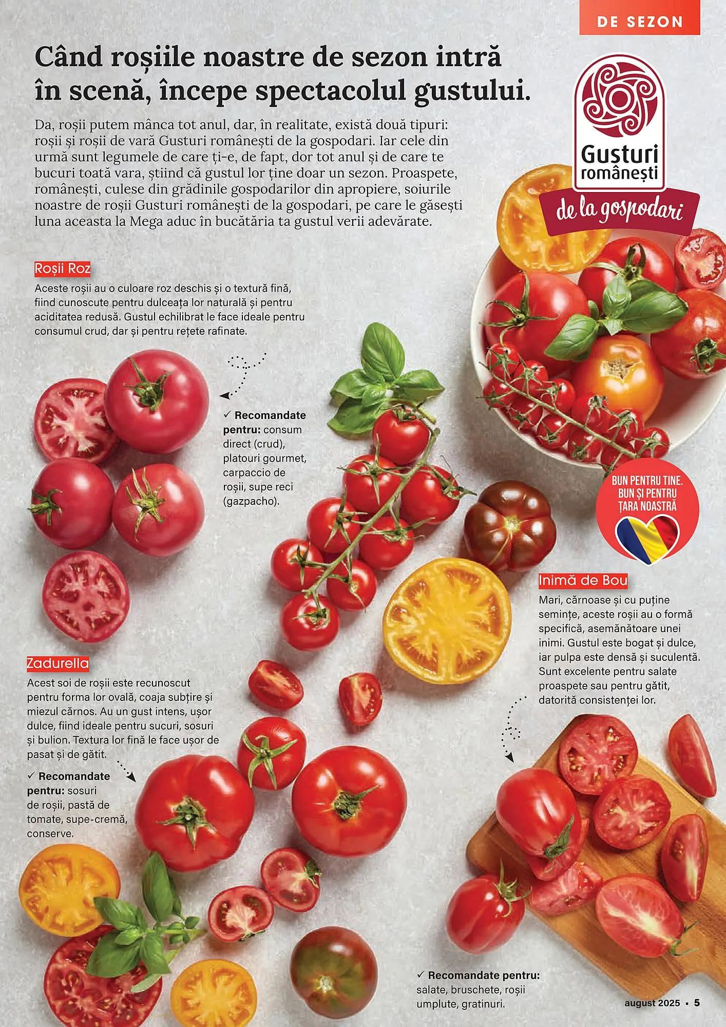 Catalog Catalog Mega Image de la 1 august până la 31 august 2025 - Revista Pagina 5