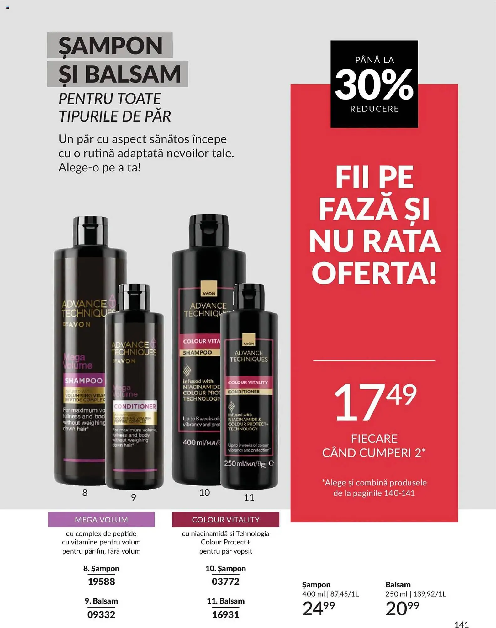 Catalog Catalog Avon de la 30 aprilie până la 31 mai 2026 - Revista Pagina 143