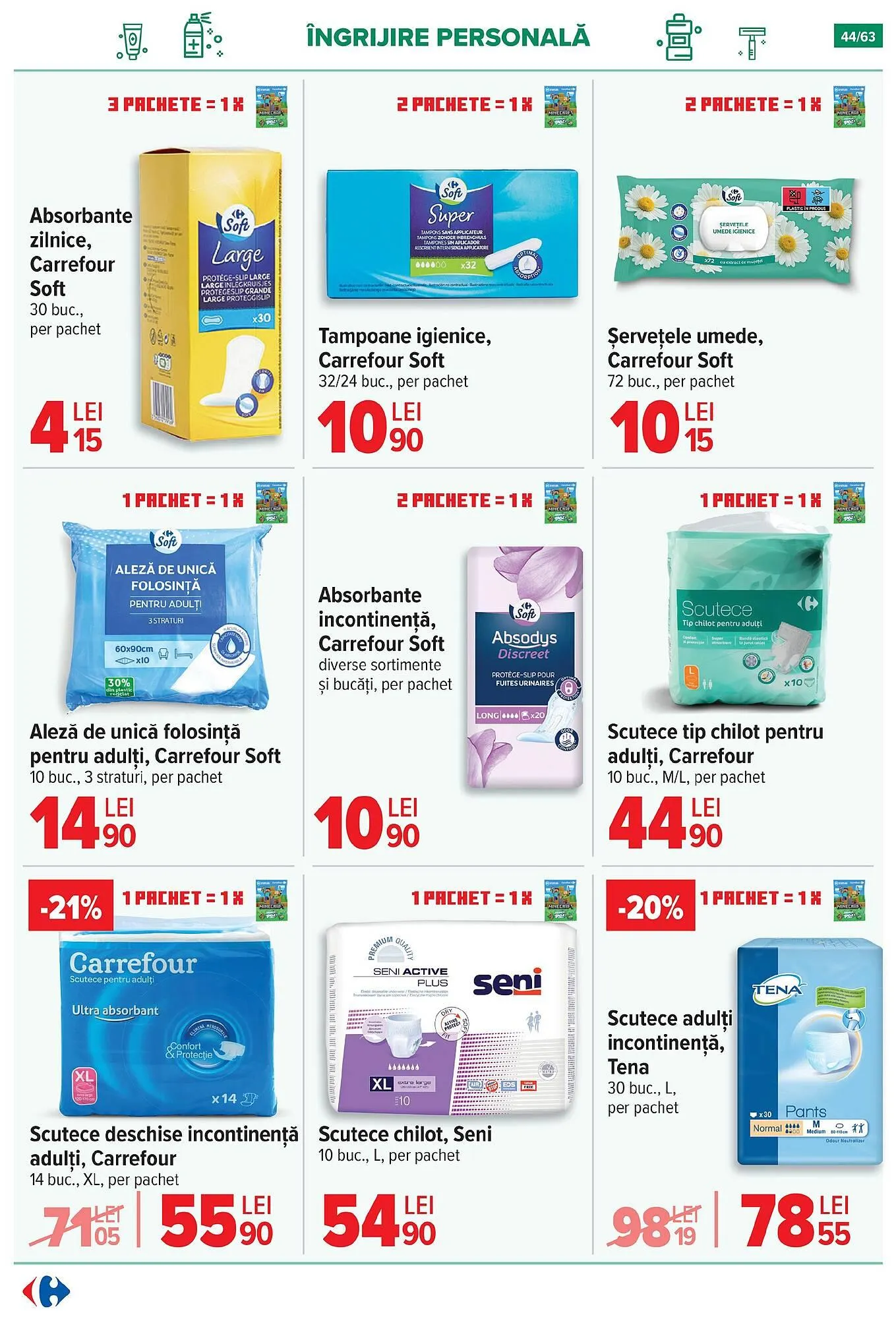 Catalog Catalog Carrefour de la 1 octombrie până la 14 octombrie 2025 - Revista Pagina 45