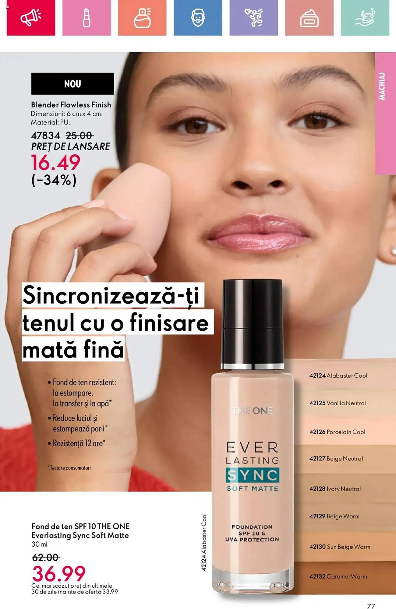Catalog Catalog Oriflame de la 26 iulie până la 19 august 2025 - Revista Pagina 77