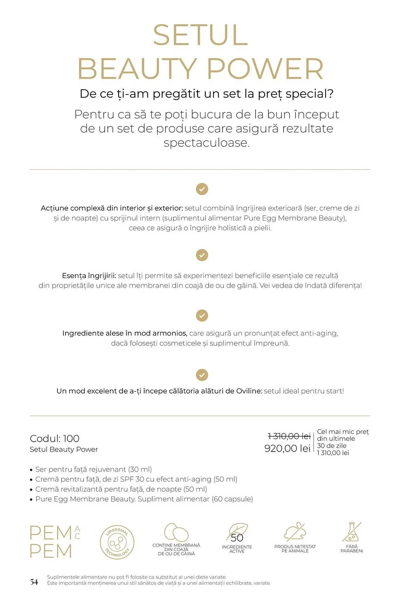 Catalog Catalog BetterStyle de la 1 aprilie până la 30 aprilie 2025 - Revista Pagina 54