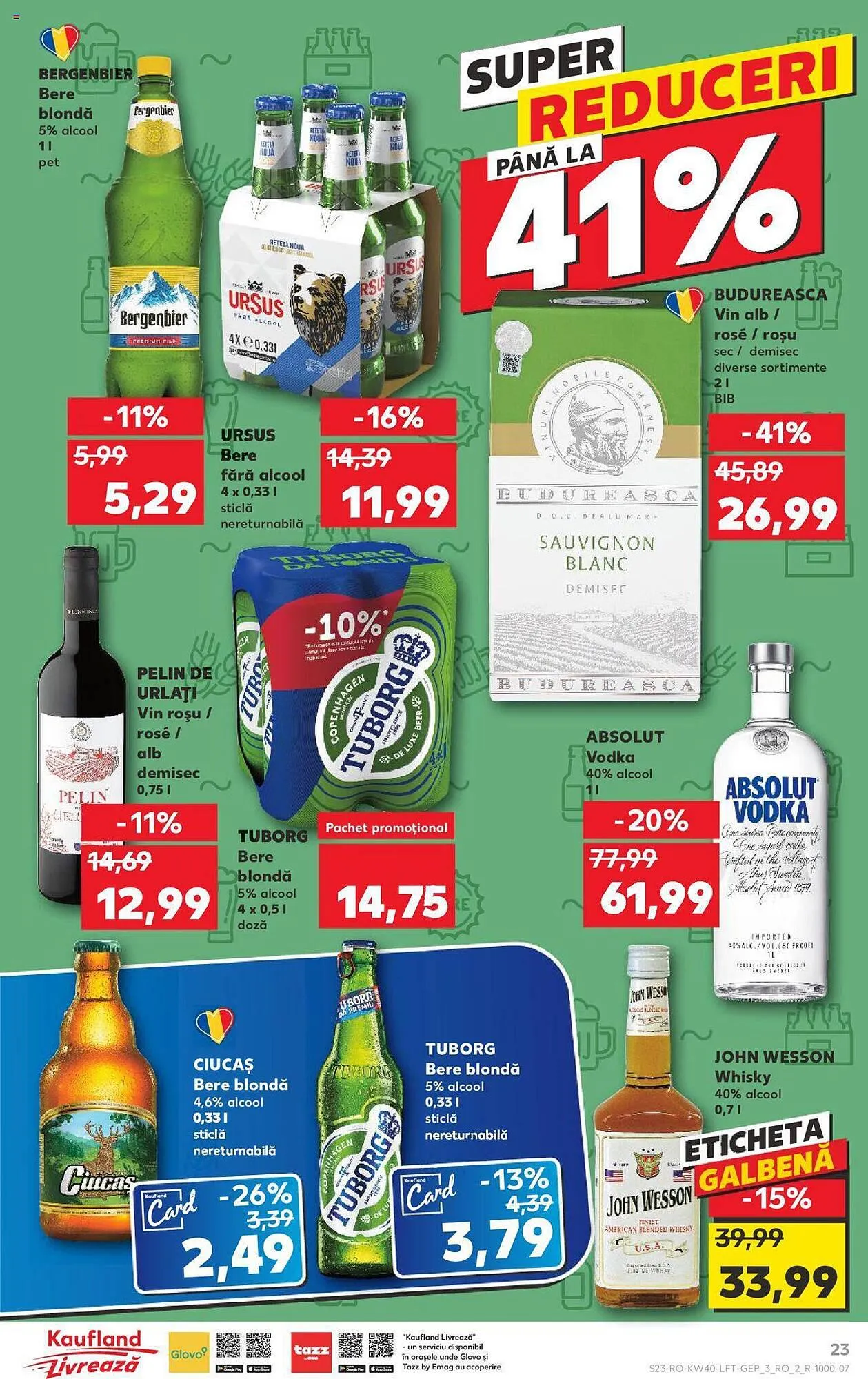 Catalog Kaufland catalog de la 4 octombrie până la 10 octombrie 2023 - Revista Pagina 23