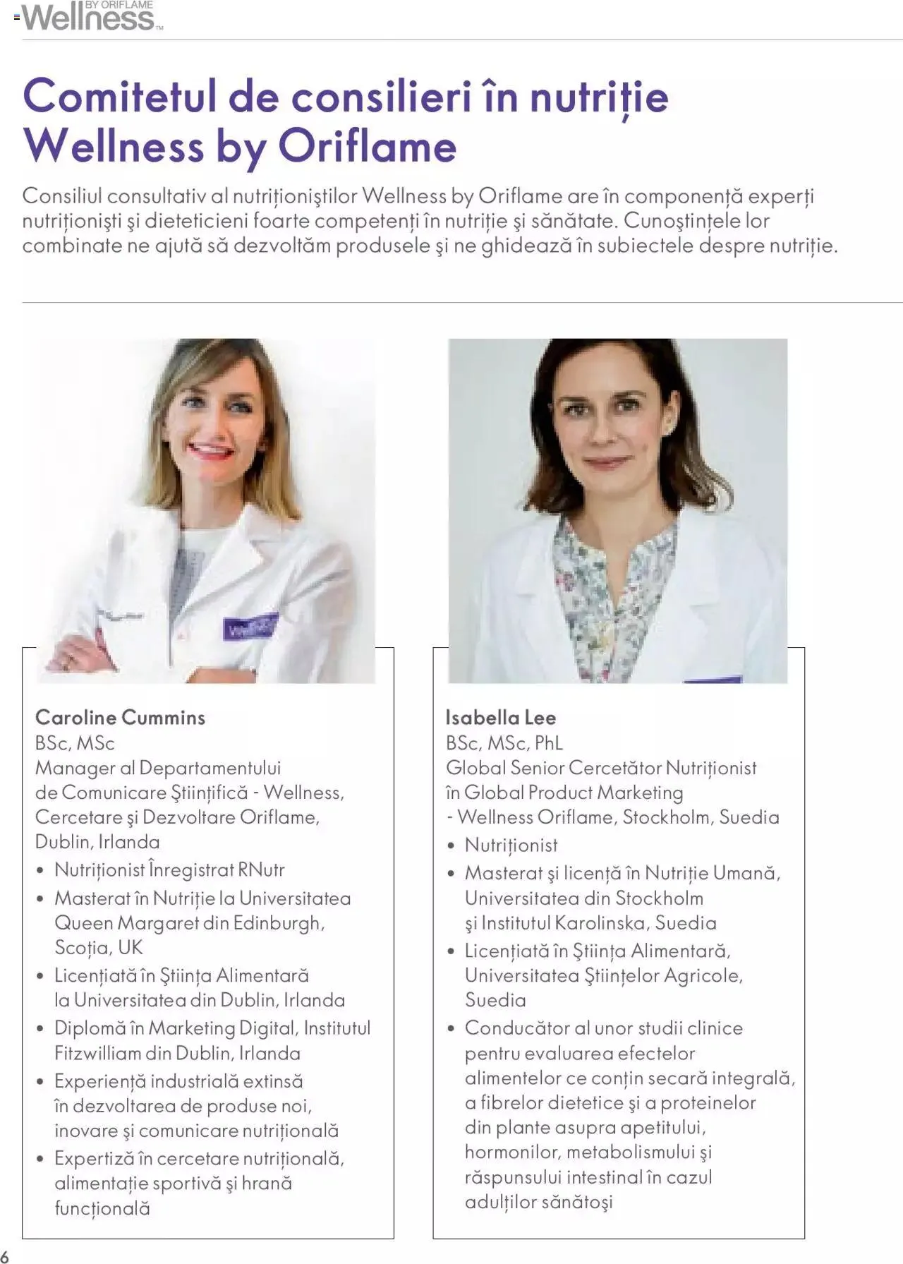 Catalog Oriflame catalog - Ghidul Wellness de la 28 septembrie până la 31 decembrie 2023 - Revista Pagina 6