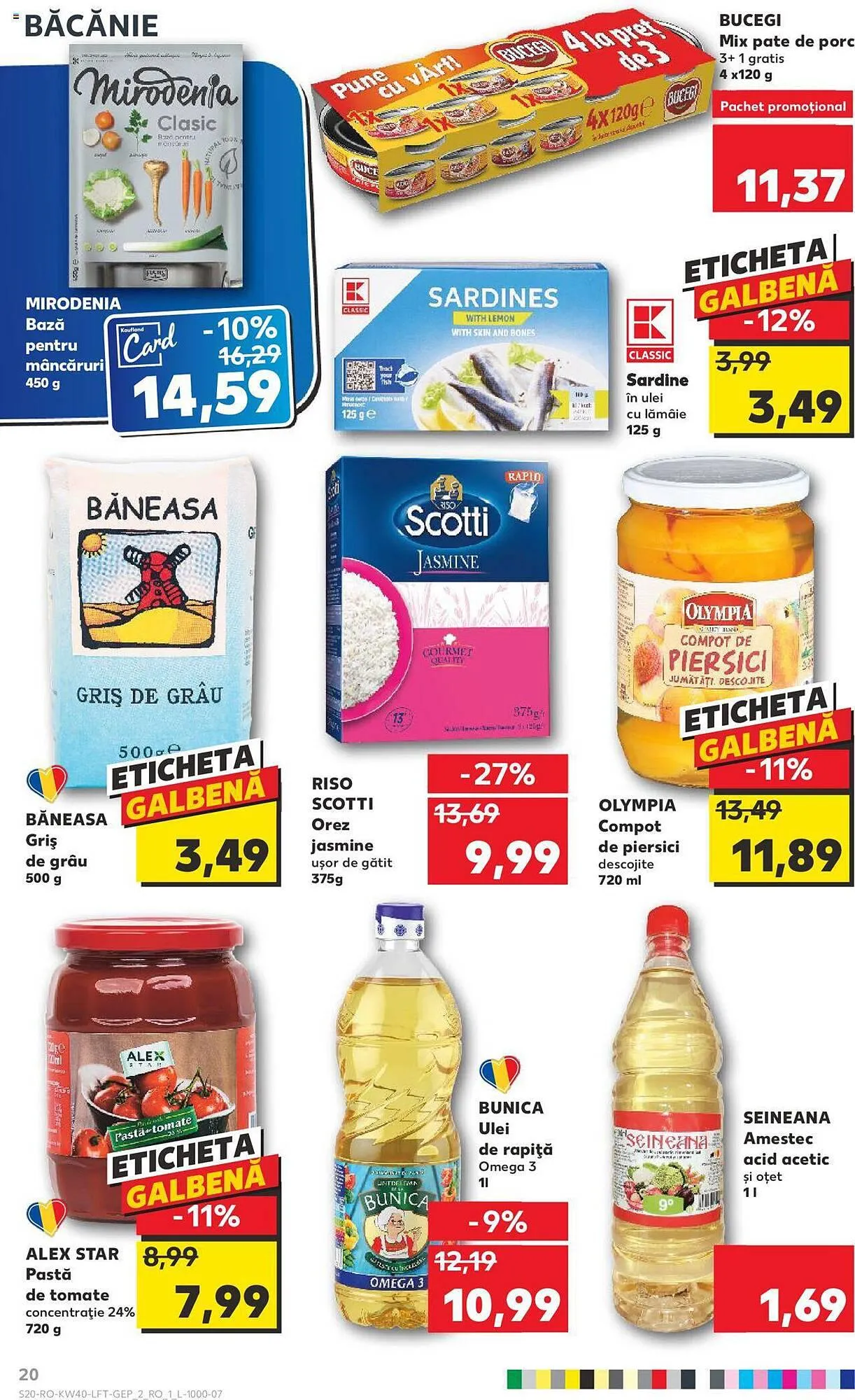Catalog Kaufland catalog de la 4 octombrie până la 10 octombrie 2023 - Revista Pagina 20