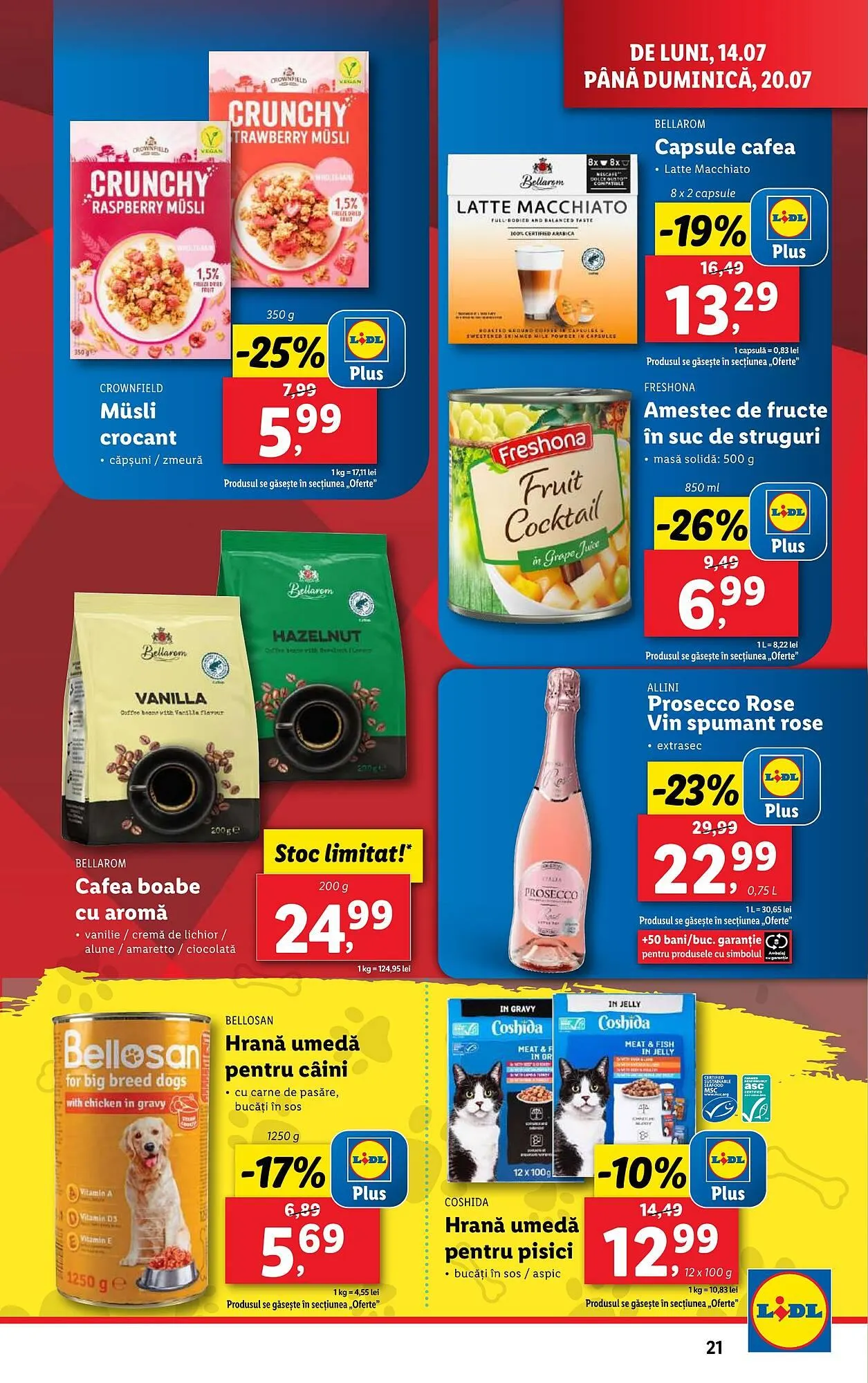 Catalog Catalog Lidl de la 14 iulie până la 20 iulie 2025 - Revista Pagina 21