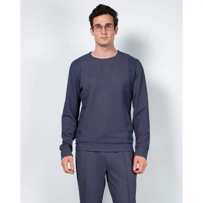 Bluza cu maneca lunga si model texturat 23KOS02006