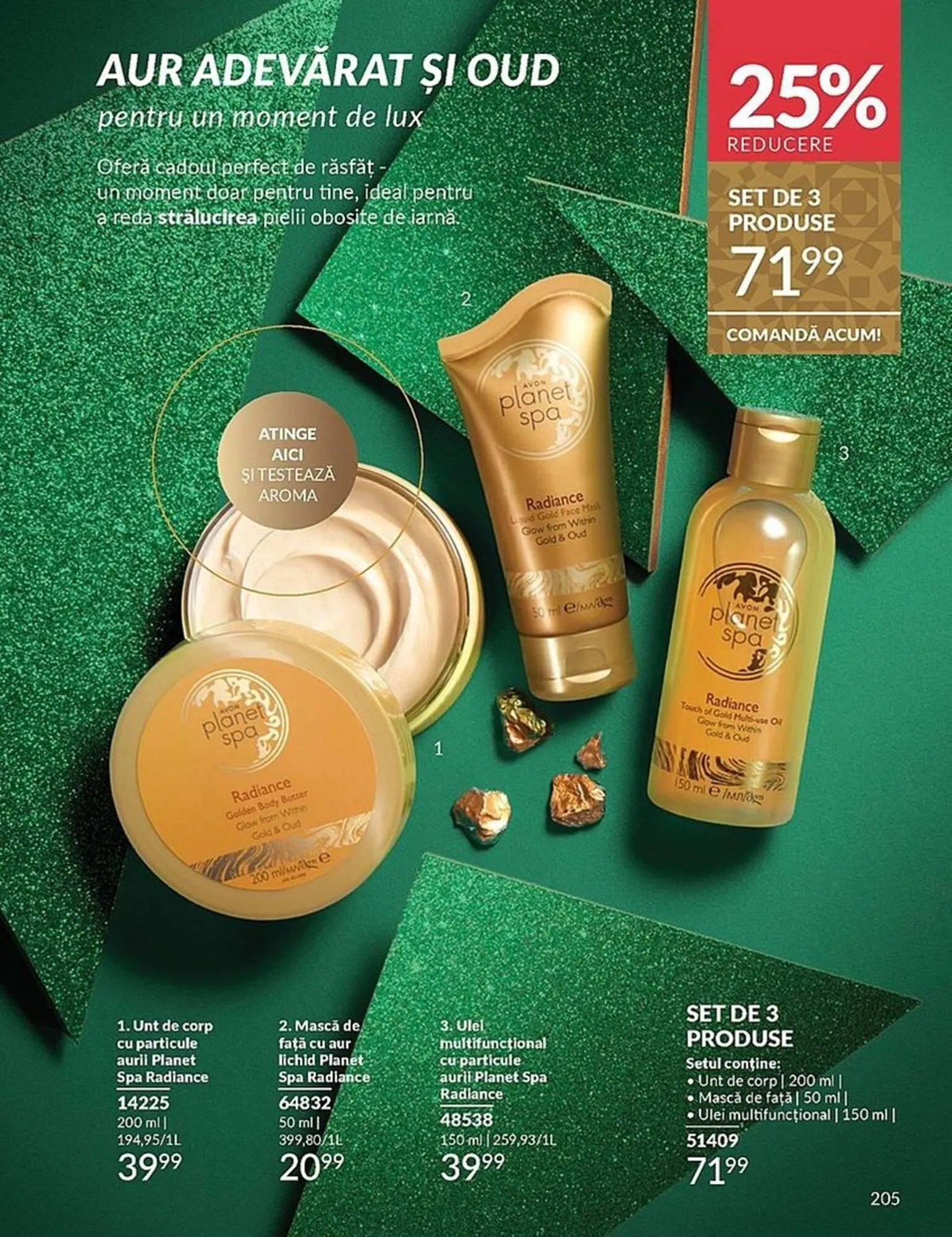 Catalog Catalog Avon de la 2 decembrie până la 31 decembrie 2025 - Revista Pagina 205