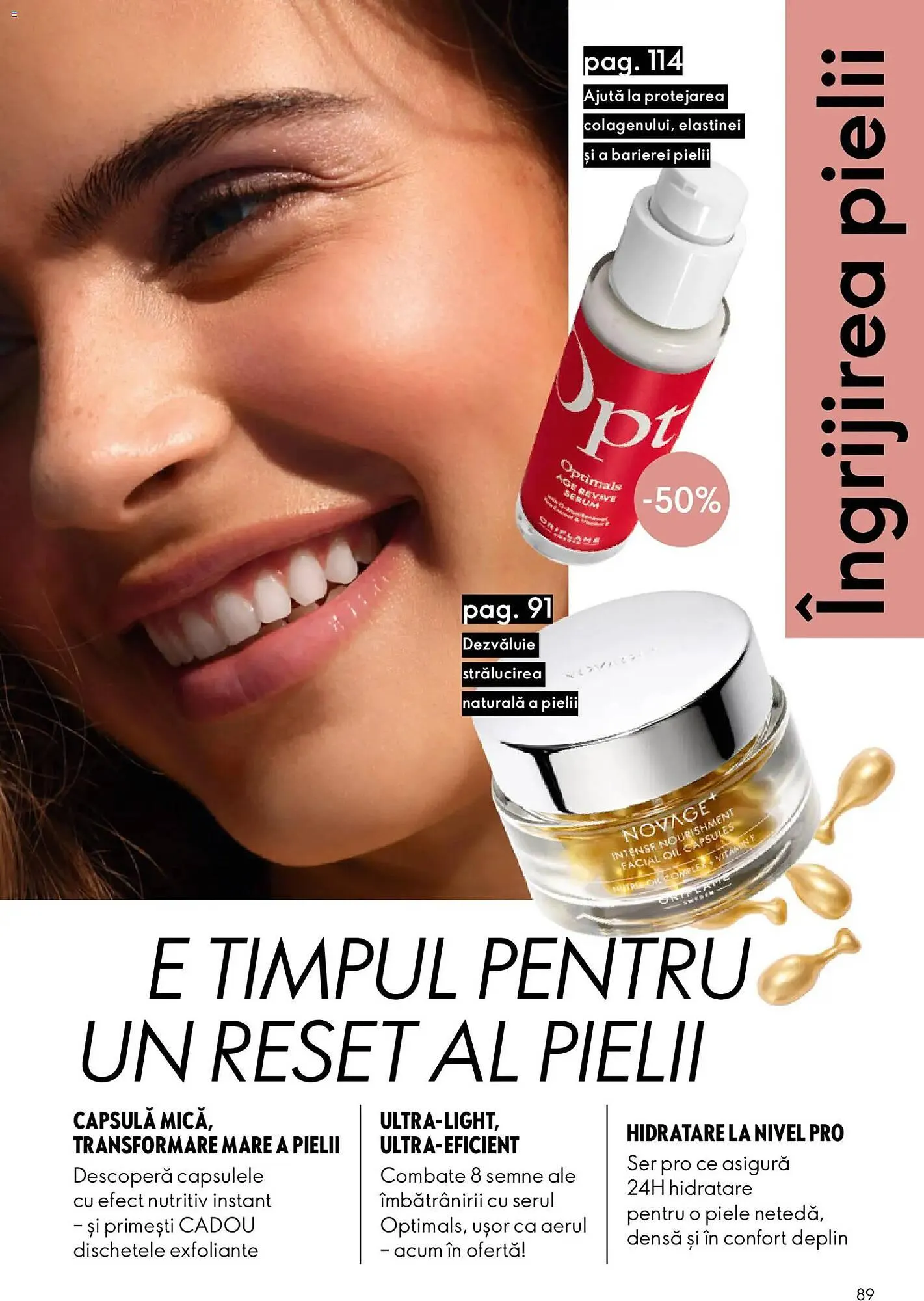 Catalog Catalog Oriflame de la 26 mai până la 16 iunie 2026 - Revista Pagina 89