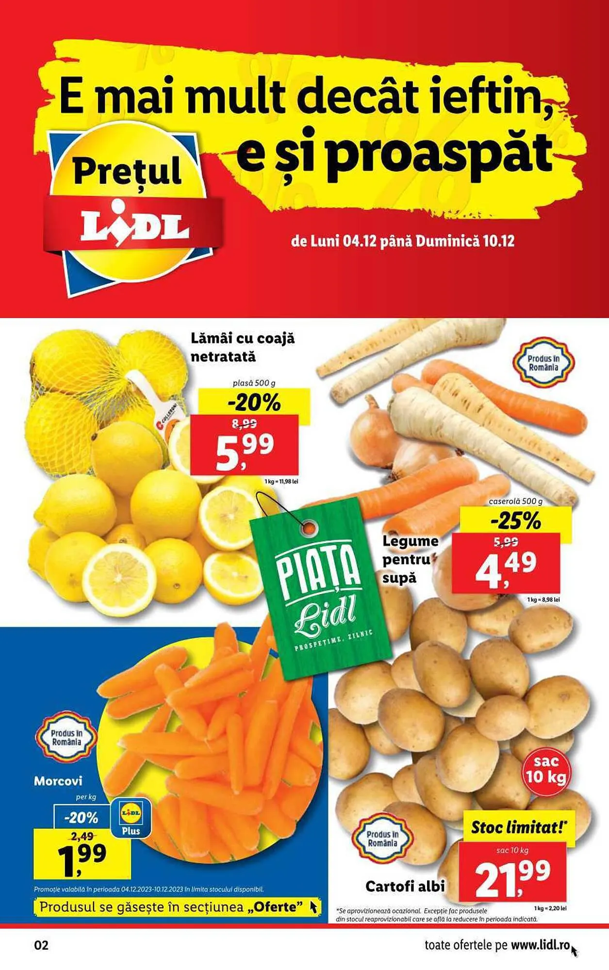 Catalog Lidl catalog de la 4 decembrie până la 10 decembrie 2023 - Revista Pagina 2