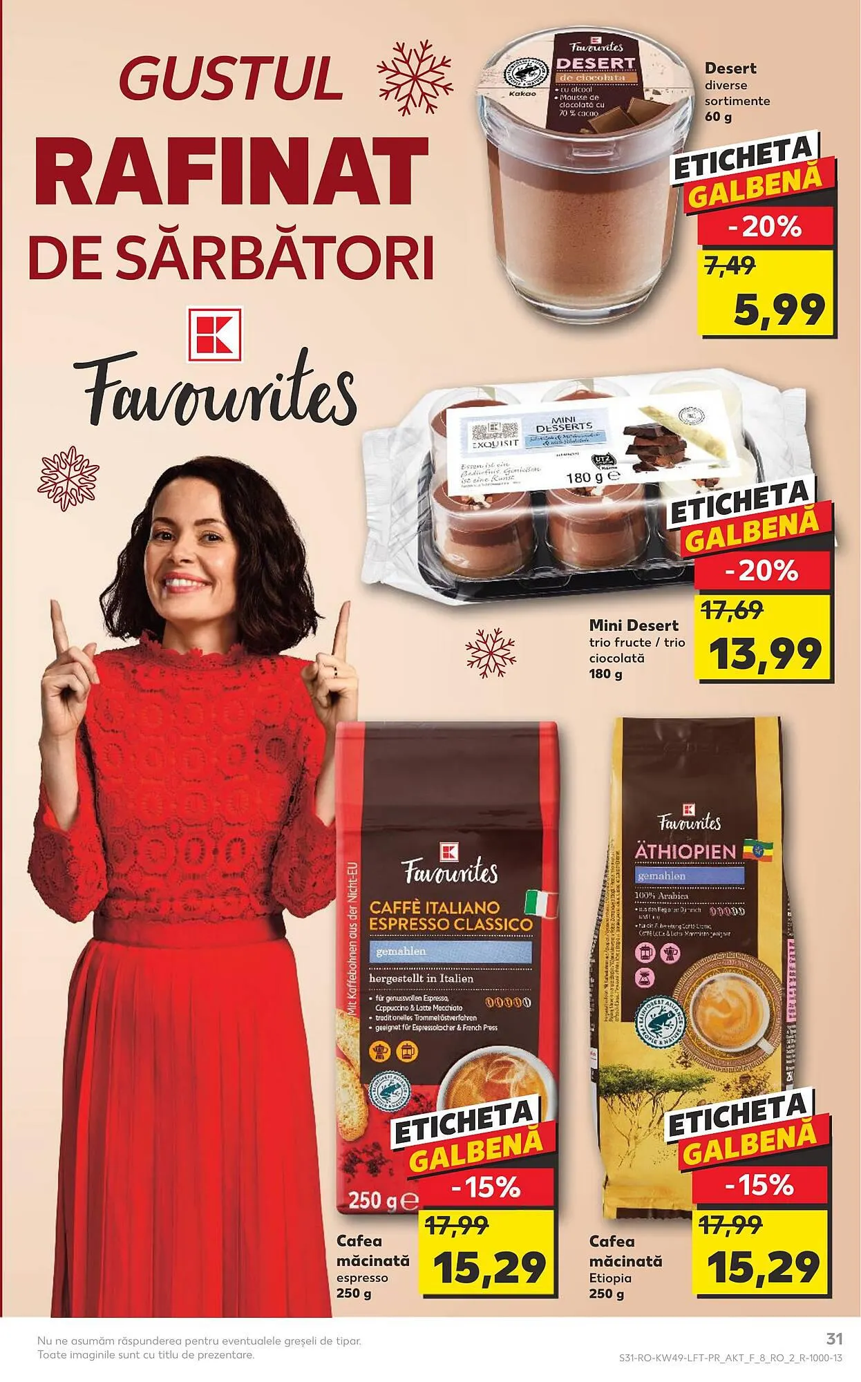 Catalog Kaufland catalog de la 6 decembrie până la 12 decembrie 2023 - Revista Pagina 31