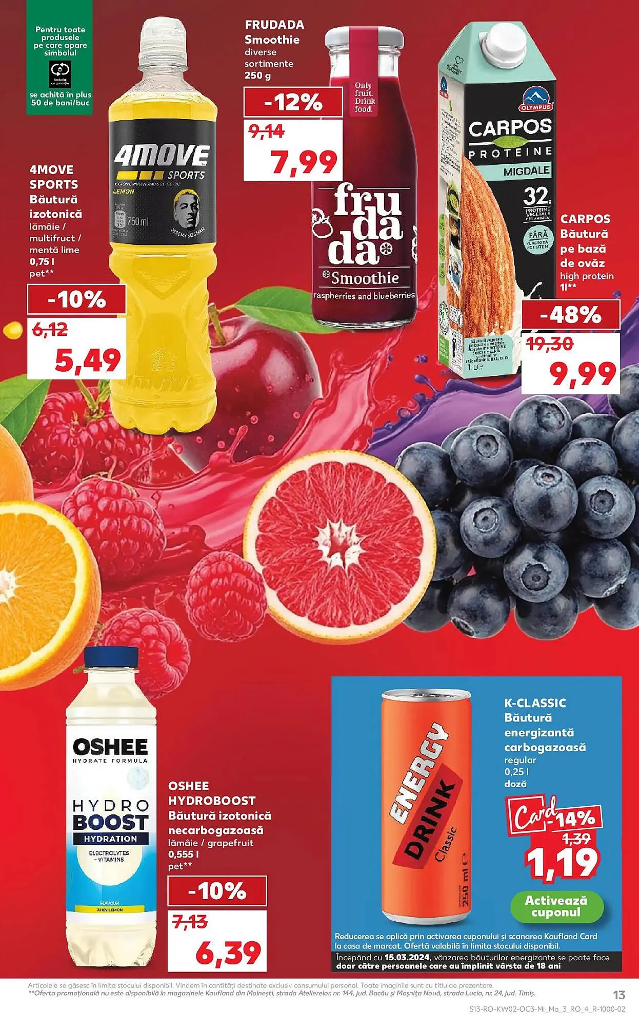 Catalog Catalog Kaufland de la 7 ianuarie până la 13 ianuarie 2026 - Revista Pagina 13