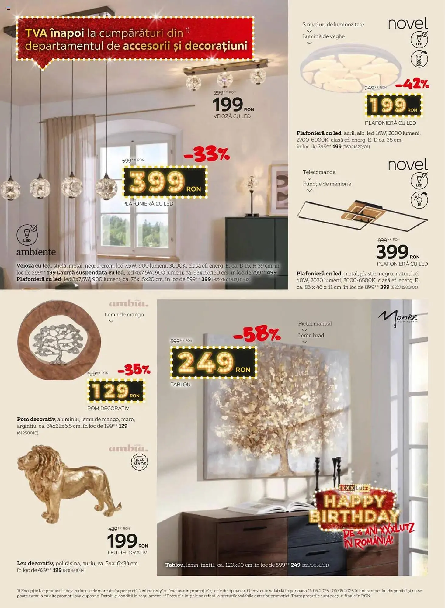 Catalog Catalog XXXLutz de la 31 martie până la 27 aprilie 2025 - Revista Pagina 14