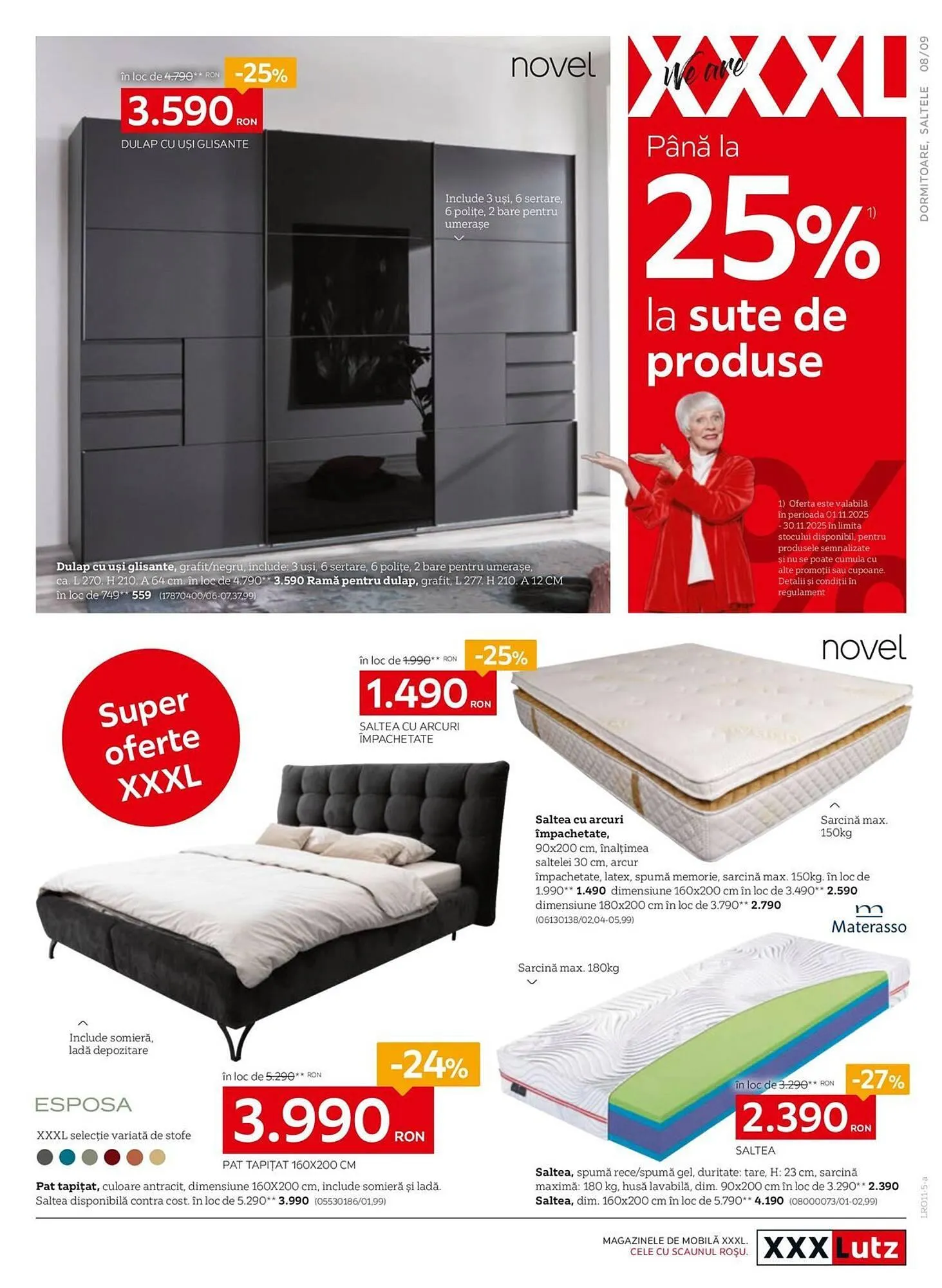 Catalog Catalog XXXLutz de la 6 noiembrie până la 30 noiembrie 2025 - Revista Pagina 9