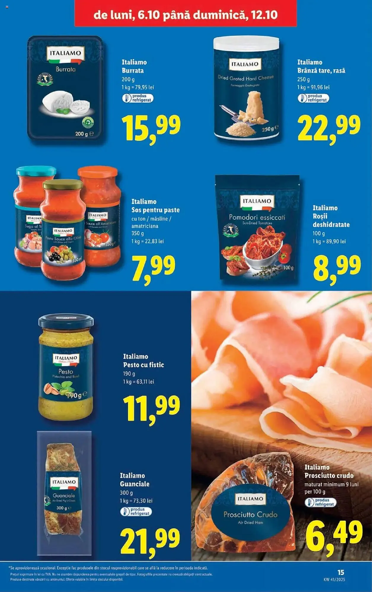 Catalog Catalog Lidl de la 5 octombrie până la 12 octombrie 2025 - Revista Pagina 15