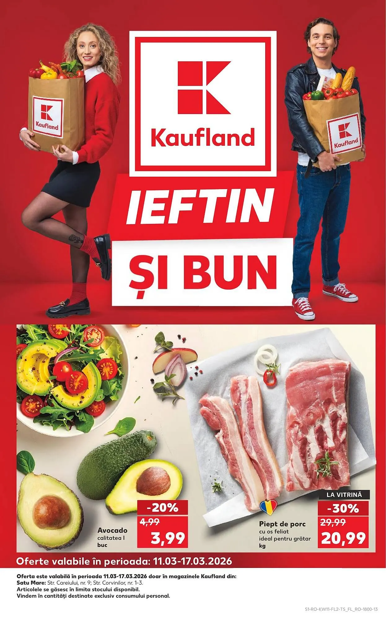 Catalog Catalog Kaufland de la 11 martie până la 17 martie 2026 - Revista Pagina 1