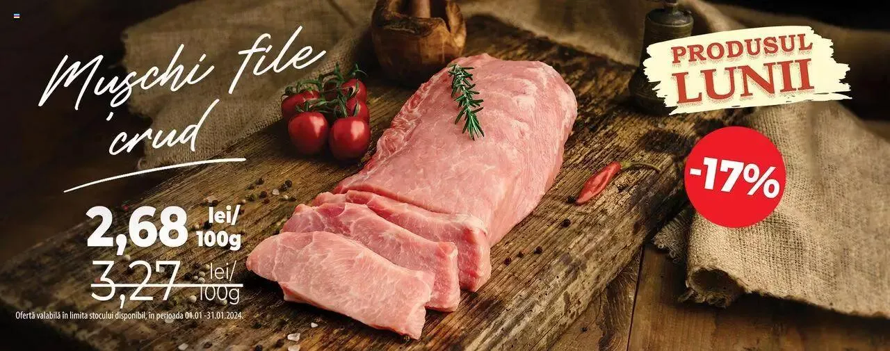 Catalog Sergiana catalog - Produsul lunii Ianuarie de la 1 ianuarie până la 31 ianuarie 2024 - Revista Pagina 