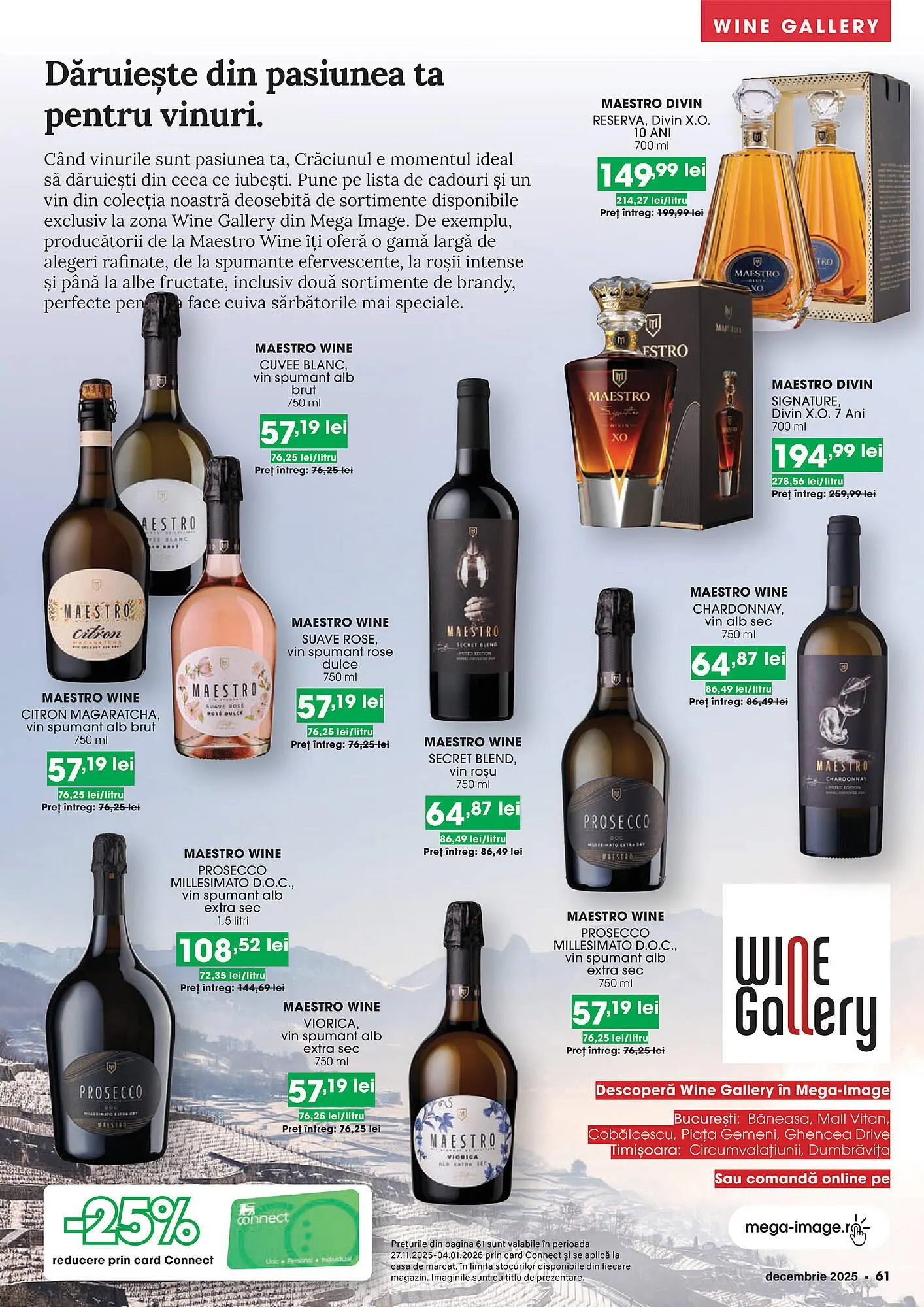 Catalog Catalog Mega Image de la 1 decembrie până la 31 decembrie 2025 - Revista Pagina 61