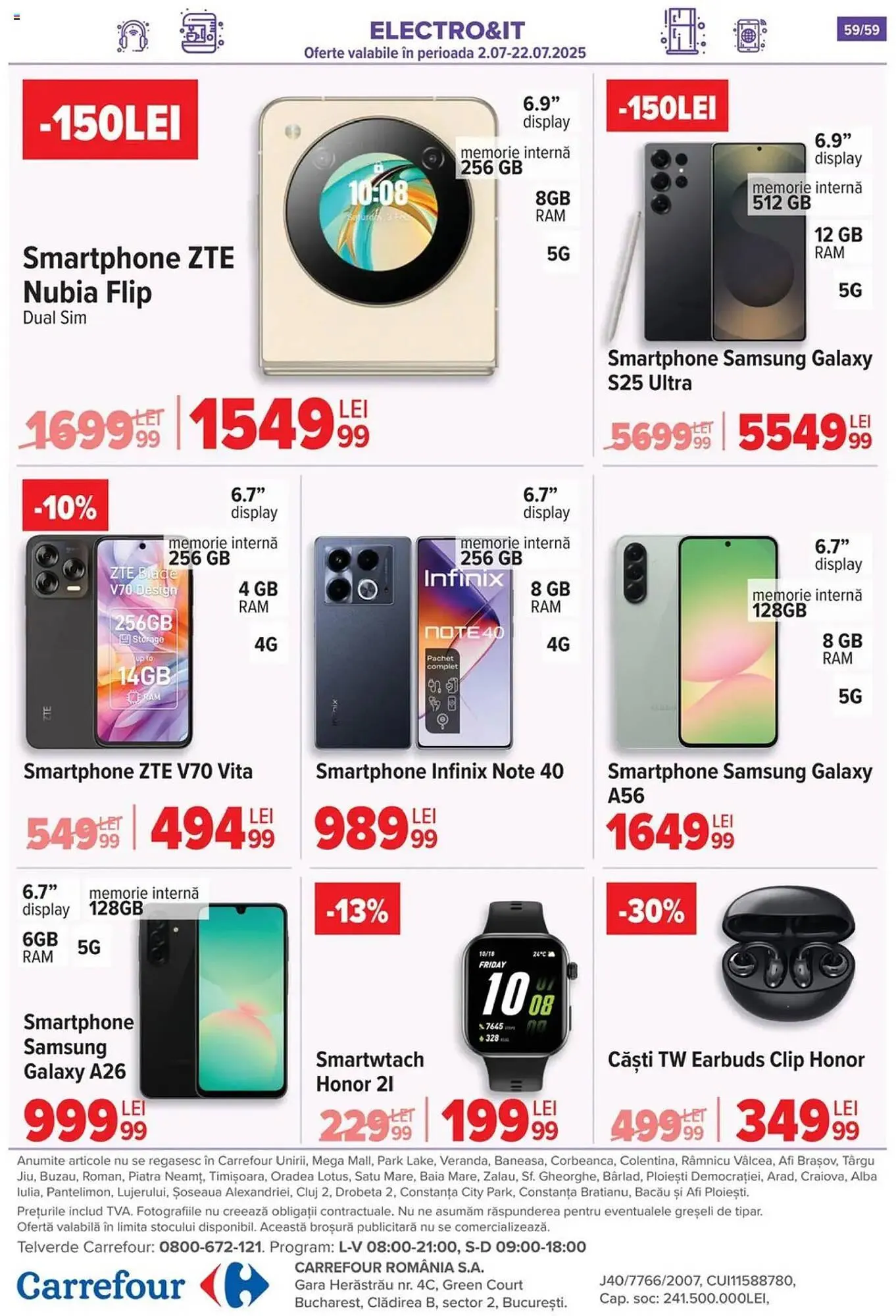 Catalog Catalog Carrefour de la 1 iulie până la 8 iulie 2025 - Revista Pagina 59