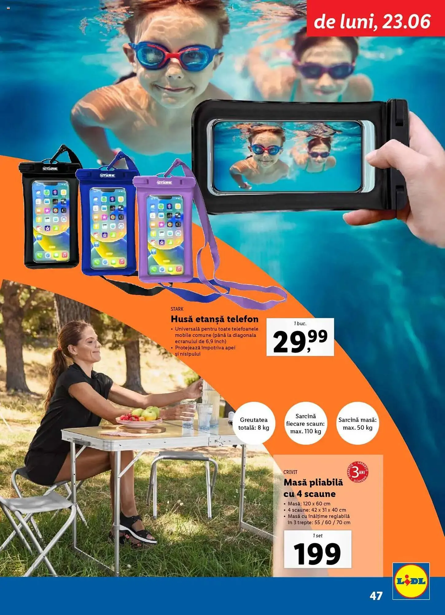 Catalog Catalog Lidl de la 18 mai până la 6 iulie 2025 - Revista Pagina 47