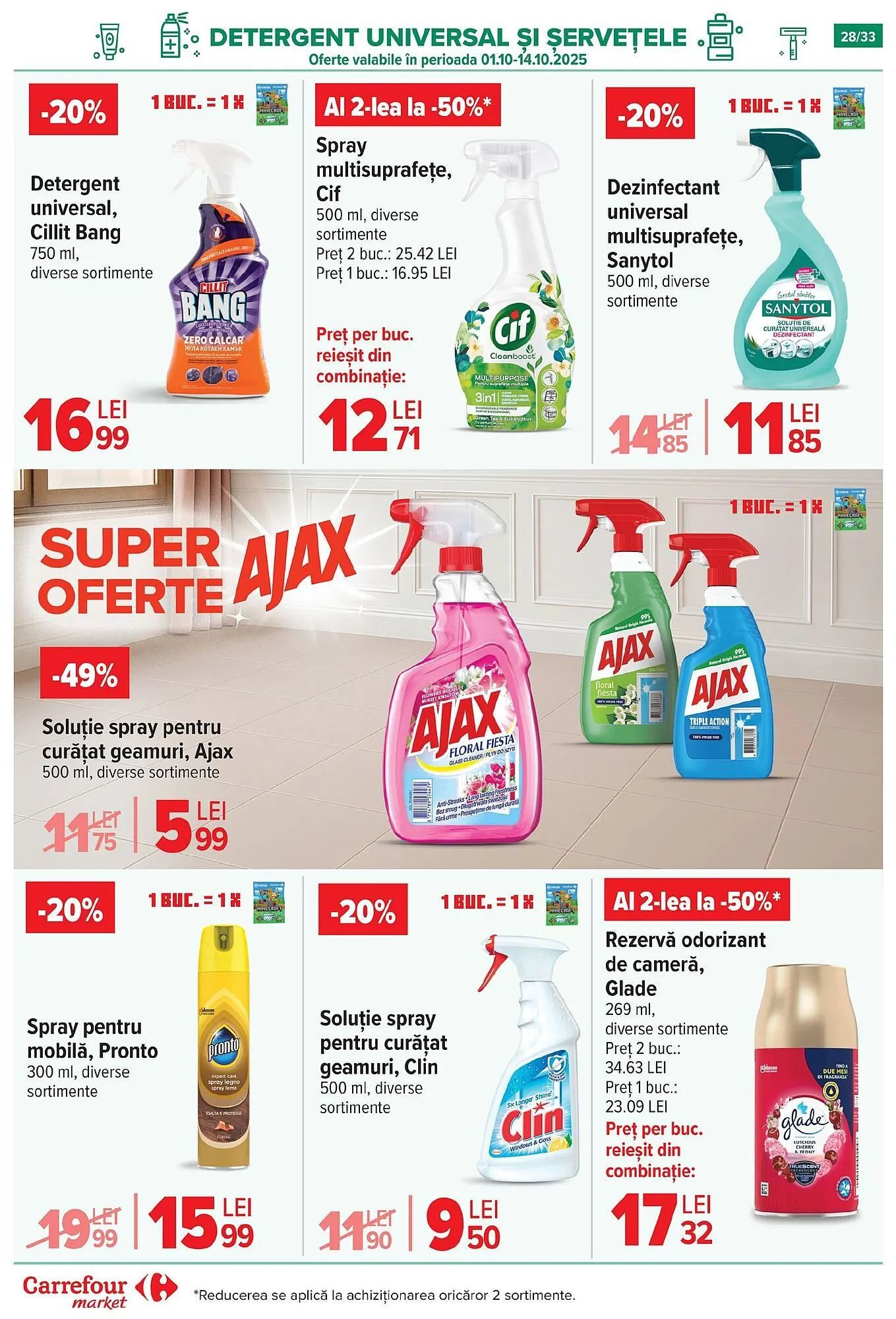 Catalog Catalog Carrefour Market de la 1 octombrie până la 14 octombrie 2025 - Revista Pagina 29
