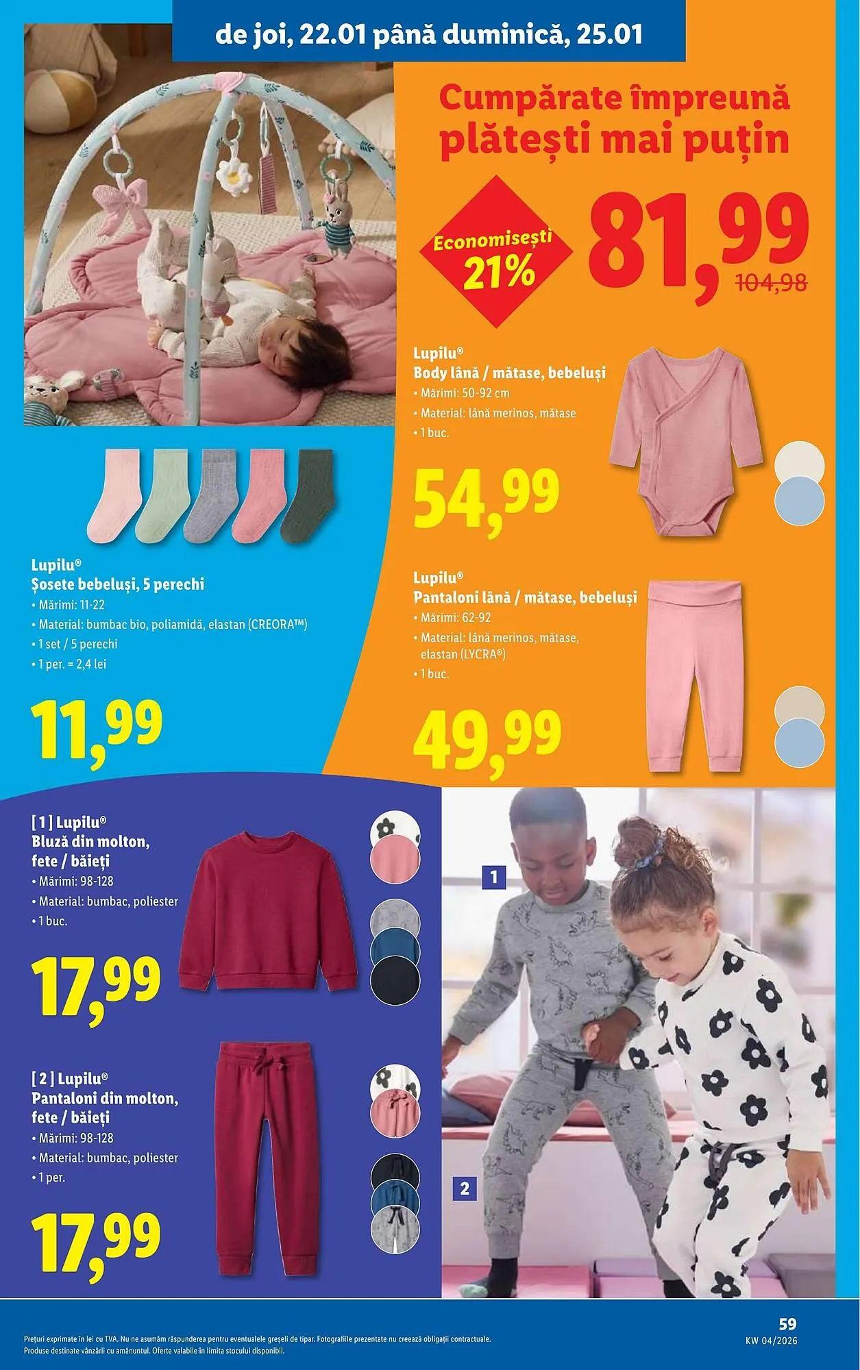 Catalog Catalog Lidl de la 19 ianuarie până la 25 ianuarie 2026 - Revista Pagina 59