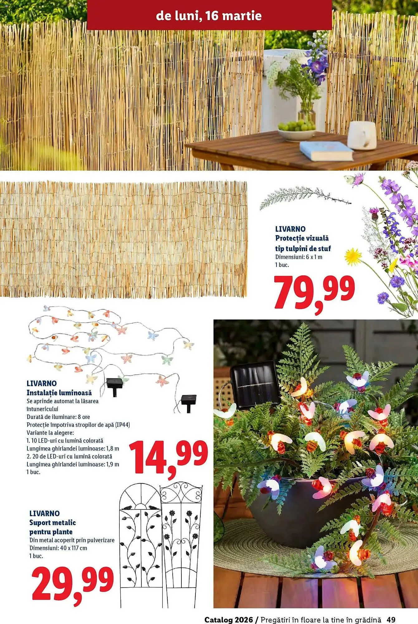 Catalog Catalog Lidl de la 18 februarie până la 5 aprilie 2026 - Revista Pagina 49
