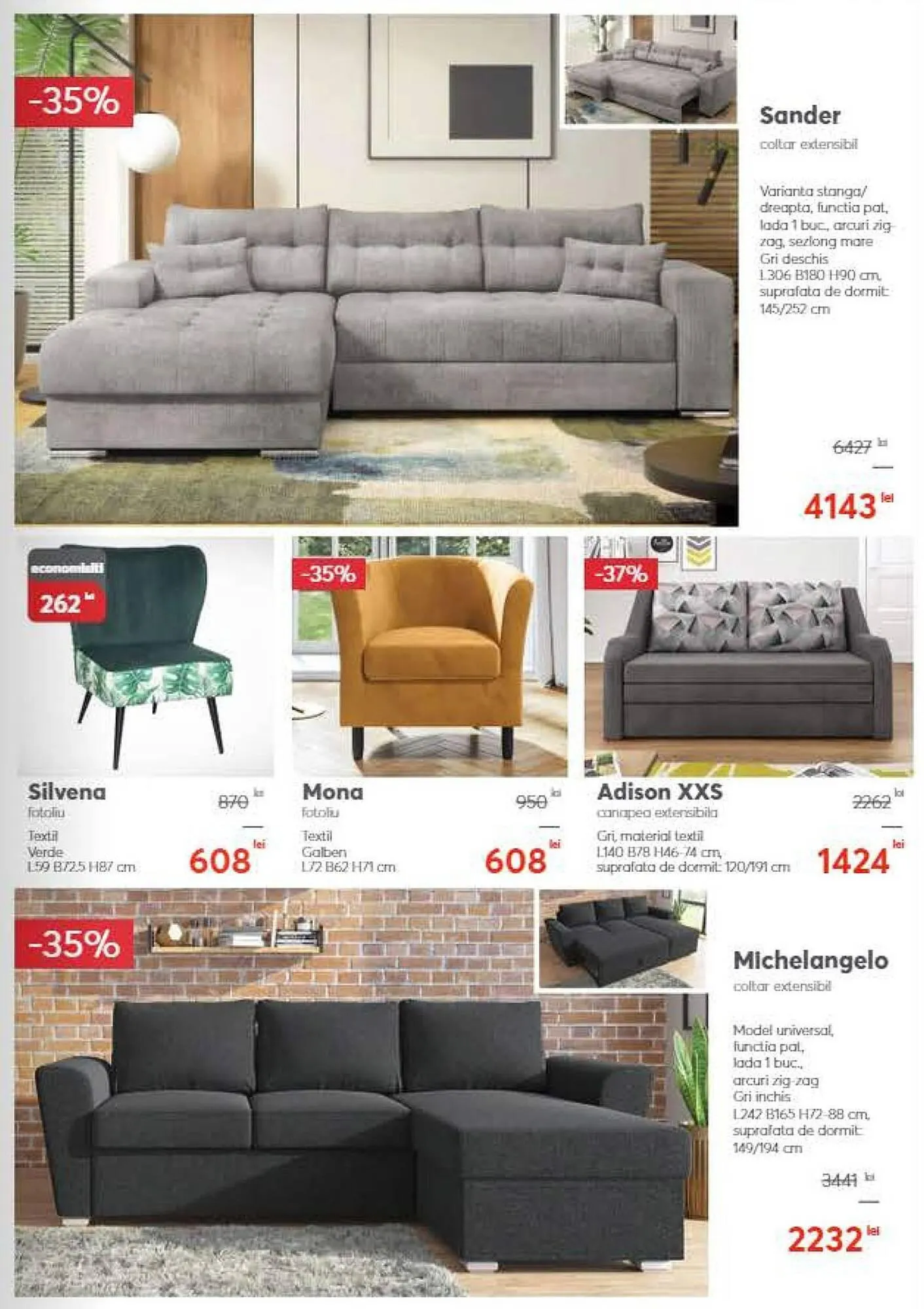 Catalog Catalog Mobila Videnov de la 3 februarie până la 28 februarie 2025 - Revista Pagina 3