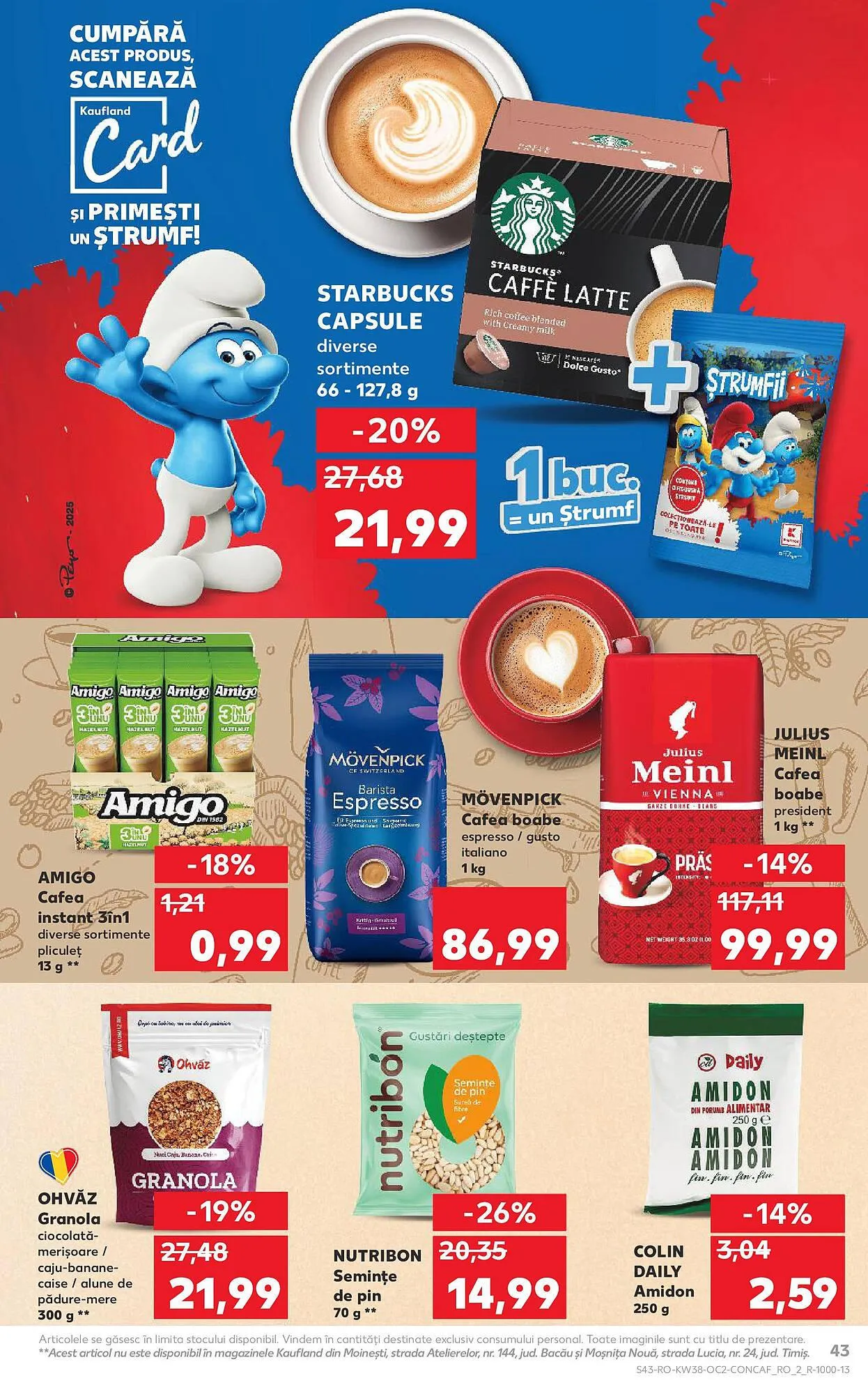Catalog Catalog Kaufland de la 17 septembrie până la 23 septembrie 2025 - Revista Pagina 43