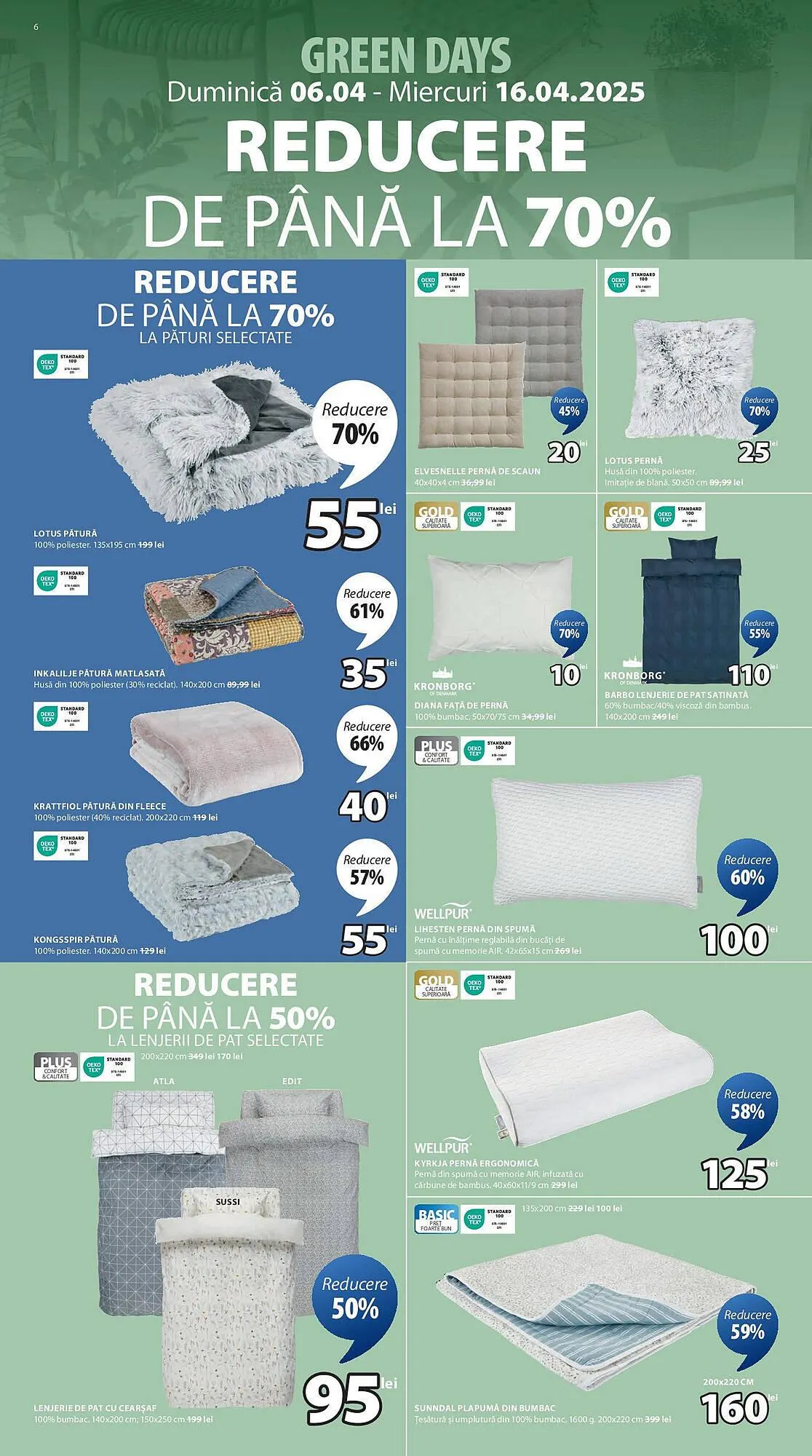 Catalog Catalog JYSK de la 6 aprilie până la 16 aprilie 2025 - Revista Pagina 6