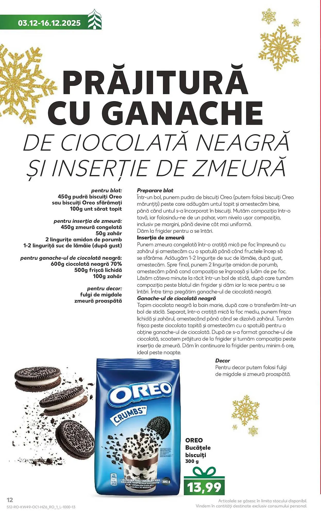 Catalog Catalog Kaufland de la 3 decembrie până la 16 decembrie 2025 - Revista Pagina 12