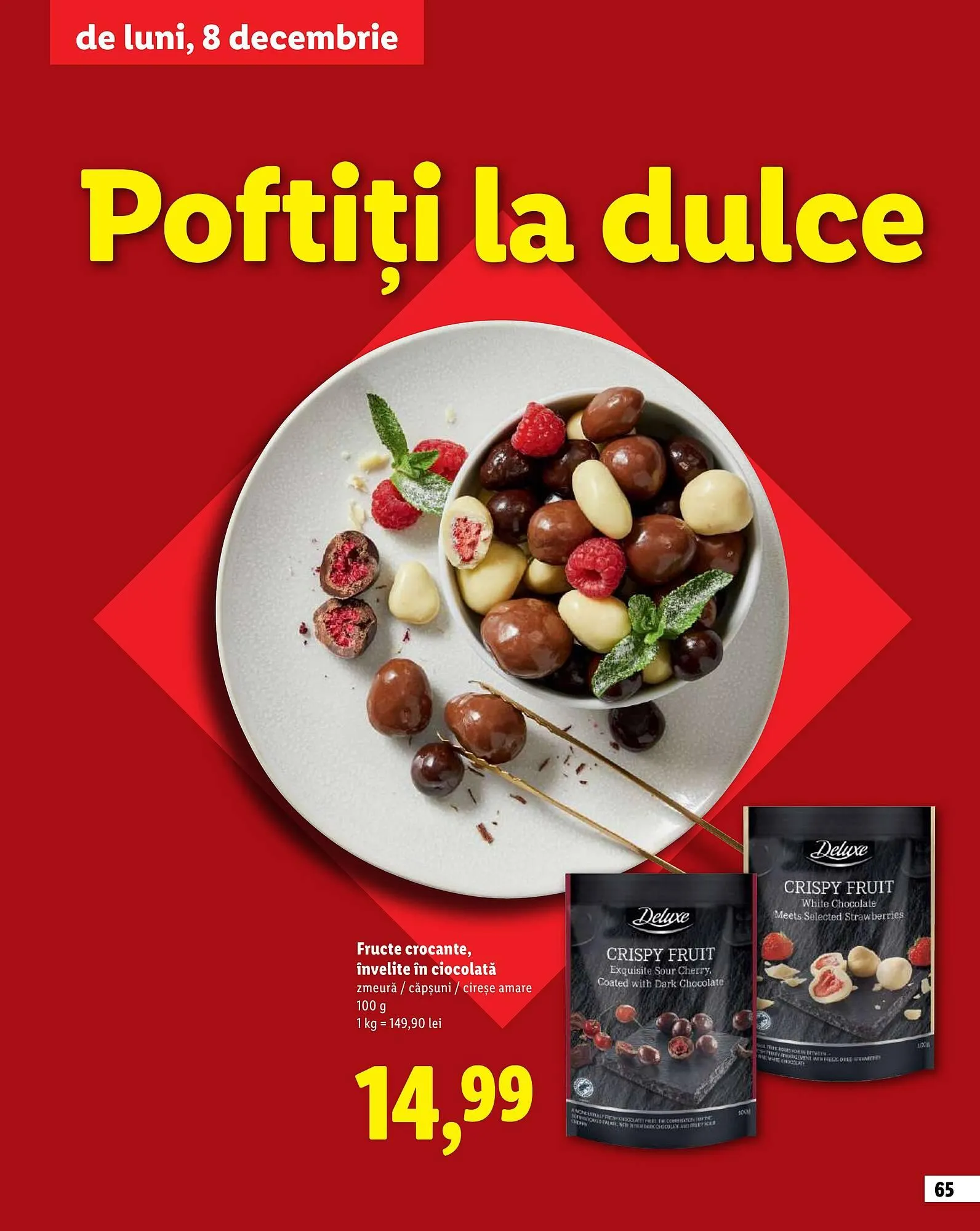 Catalog Catalog Lidl de la 15 octombrie până la 31 decembrie 2025 - Revista Pagina 65