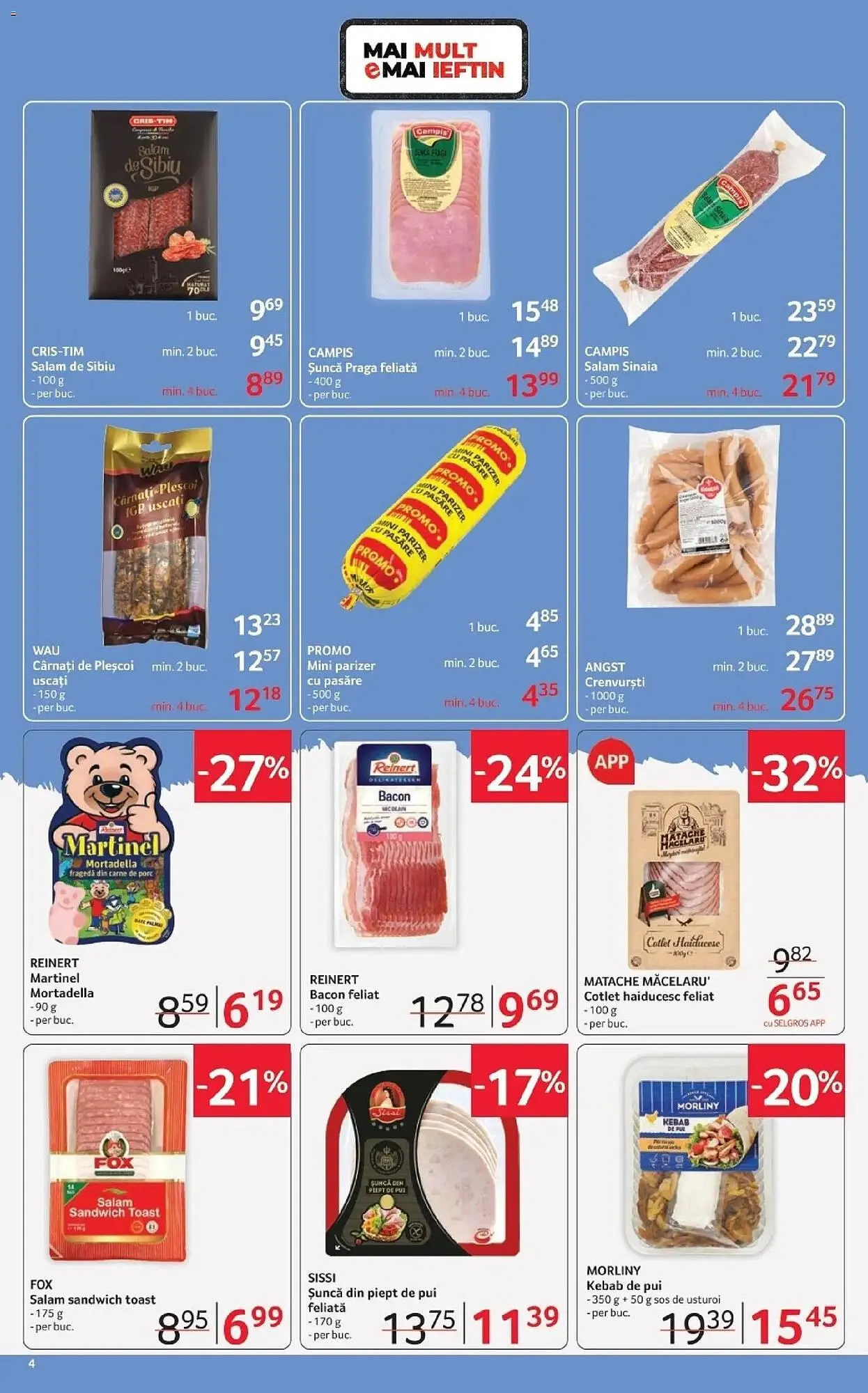 Catalog Catalog Selgros de la 19 martie până la 2 aprilie 2026 - Revista Pagina 4