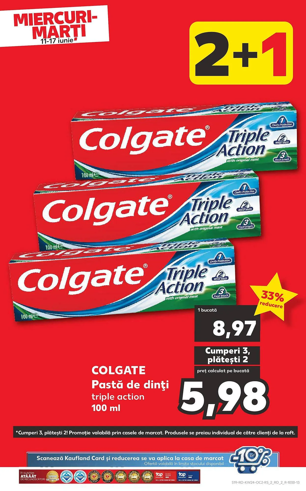 Catalog Catalog Kaufland de la 11 iunie până la 17 iunie 2025 - Revista Pagina 19