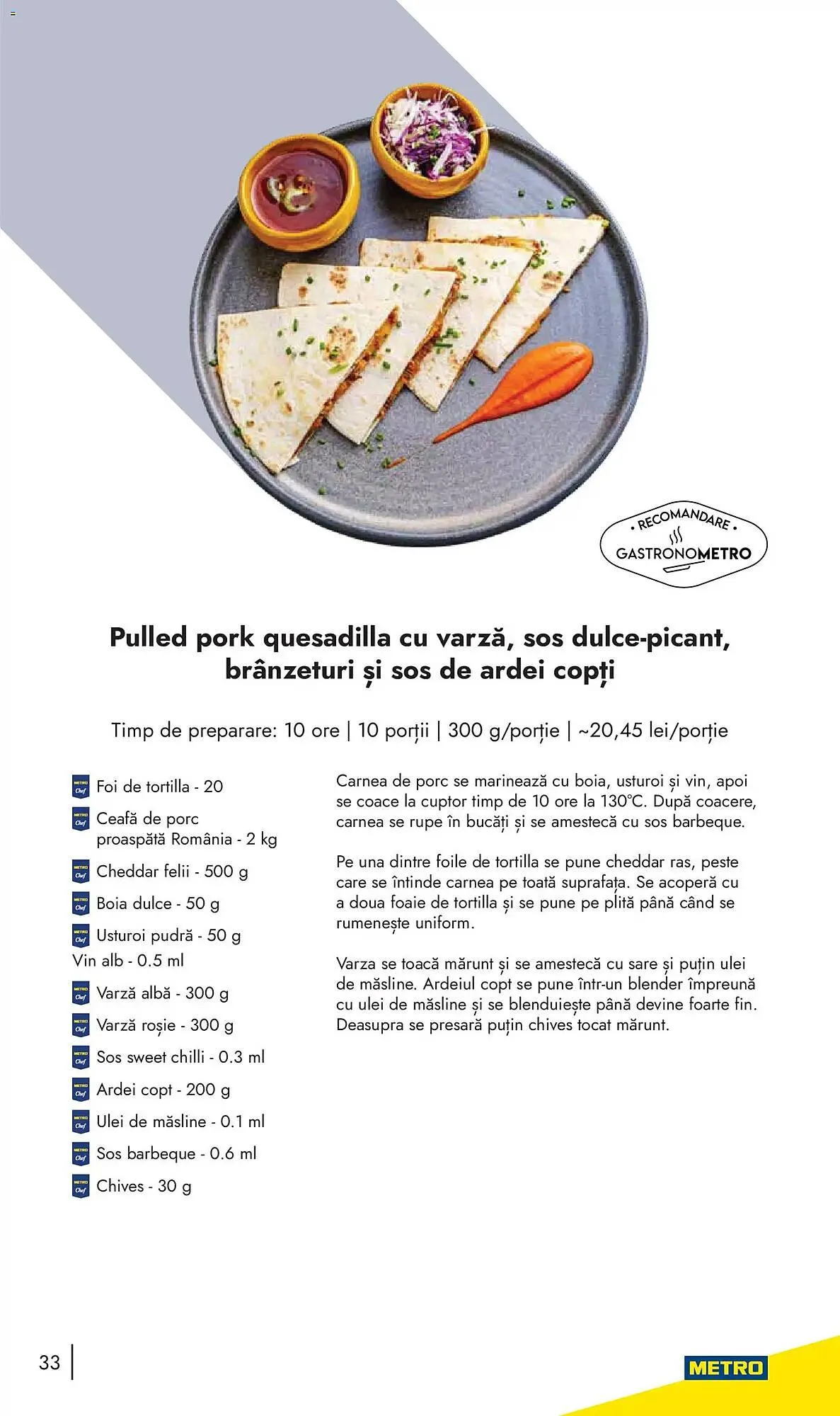 Catalog Catalog Metro de la 9 noiembrie până la 31 decembrie 2026 - Revista Pagina 33