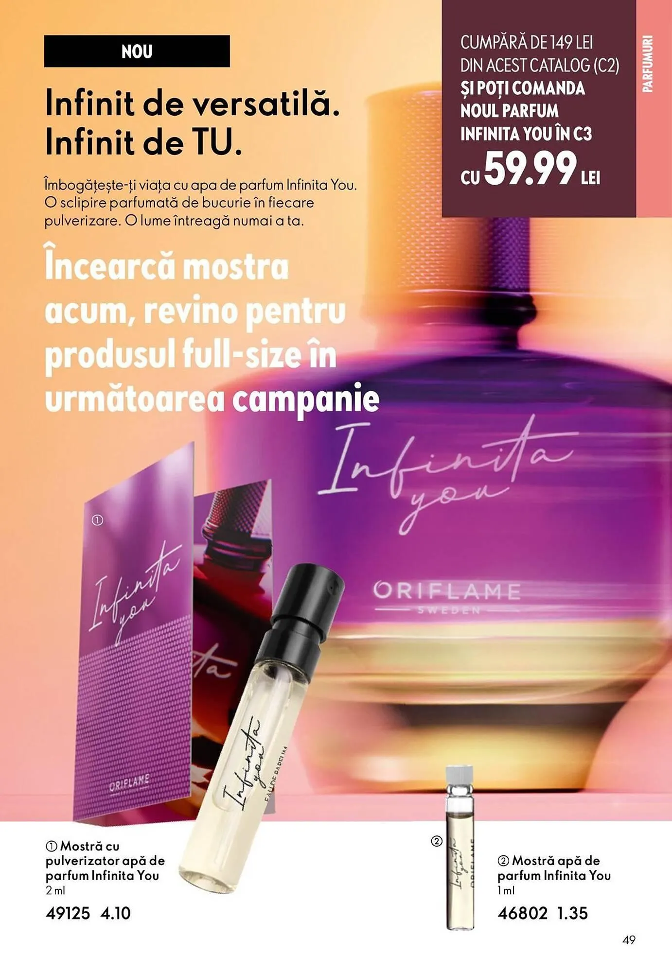 Catalog Catalog Oriflame de la 21 ianuarie până la 10 februarie 2026 - Revista Pagina 49