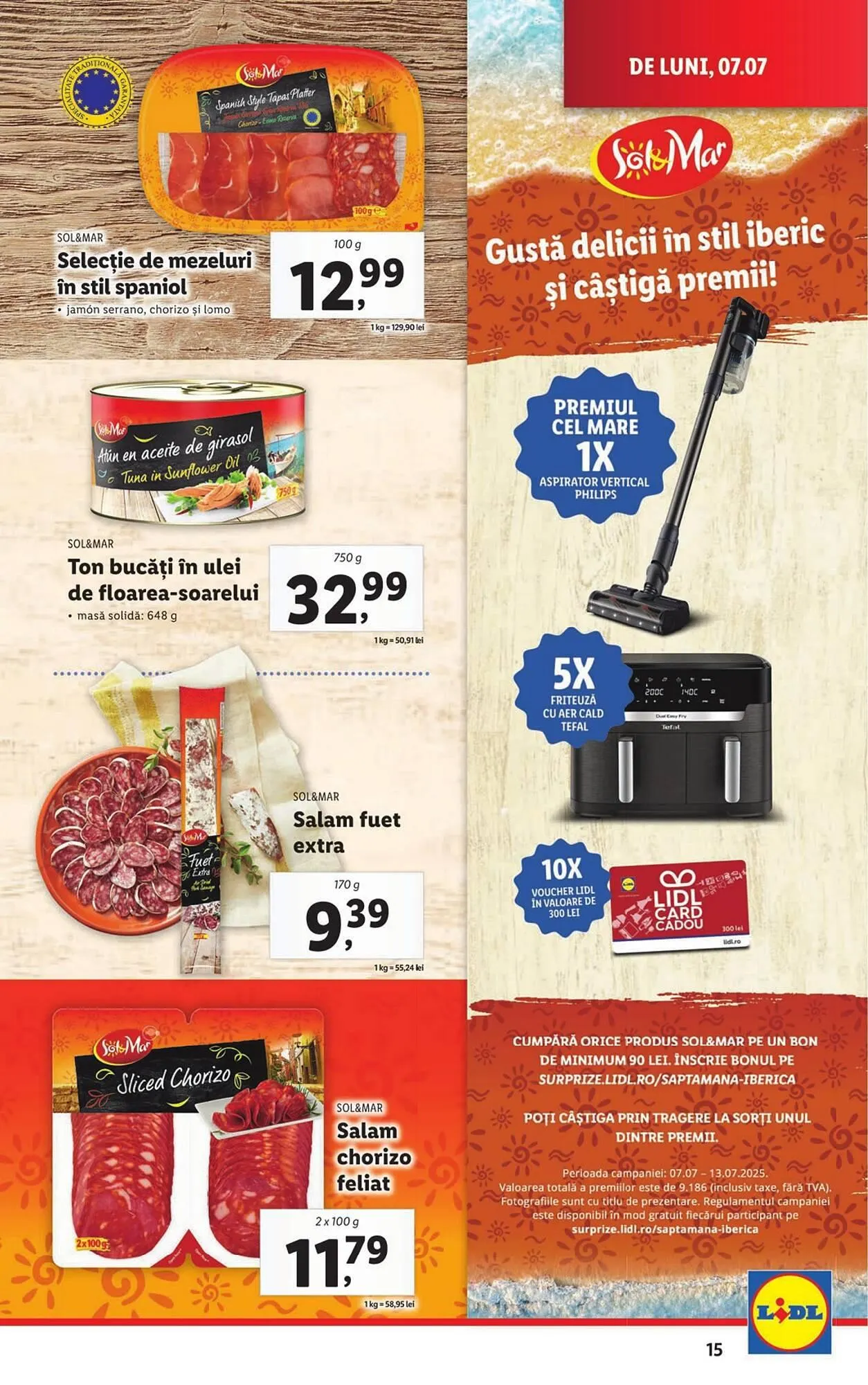 Catalog Catalog Lidl de la 7 iulie până la 13 iulie 2025 - Revista Pagina 15