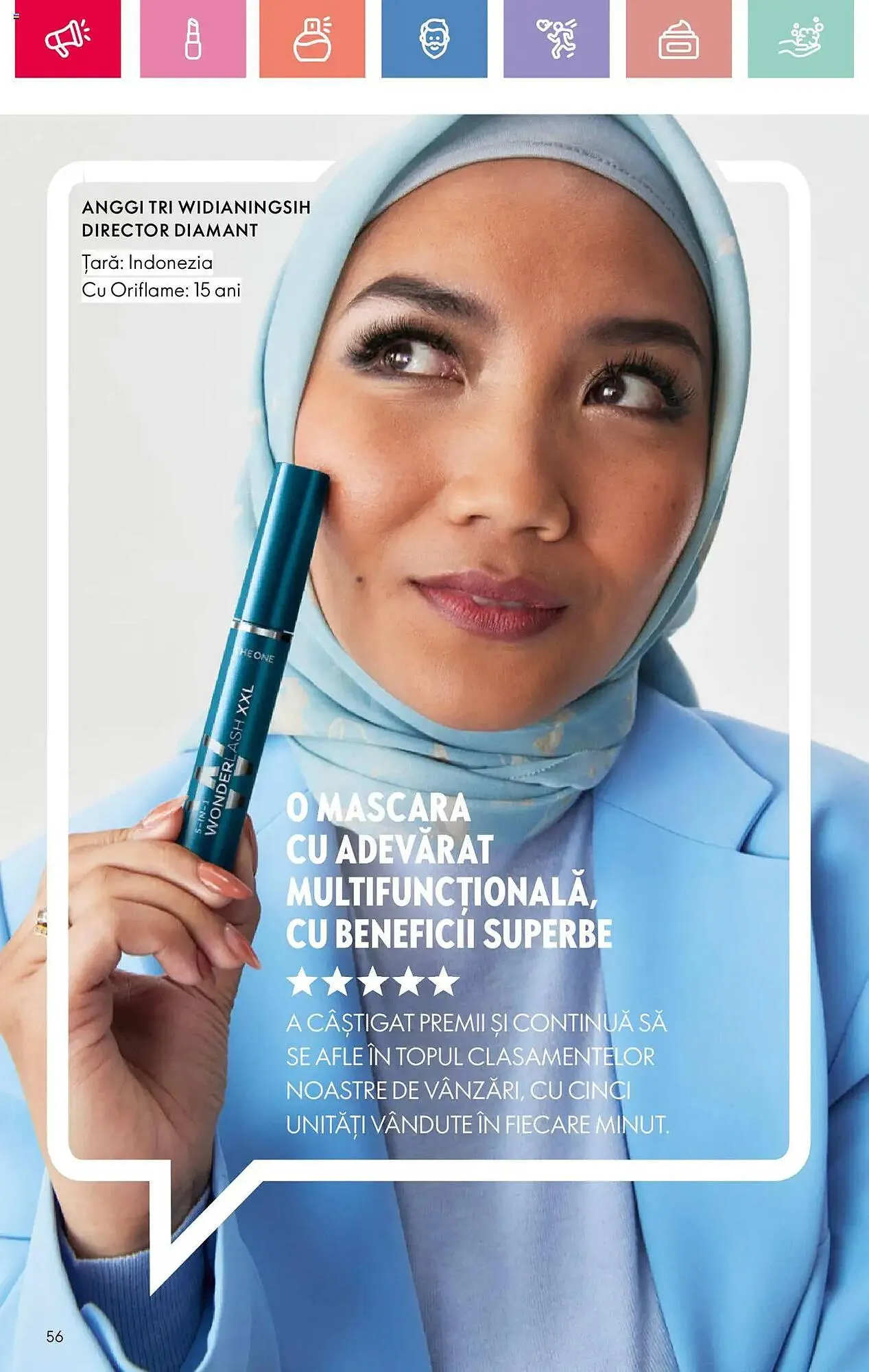 Catalog Catalog Oriflame de la 25 mai până la 14 iunie 2025 - Revista Pagina 56