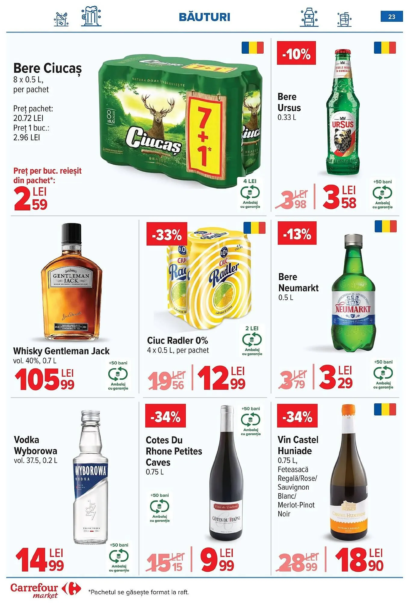 Catalog Catalog Carrefour Market de la 25 februarie până la 8 martie 2026 - Revista Pagina 24