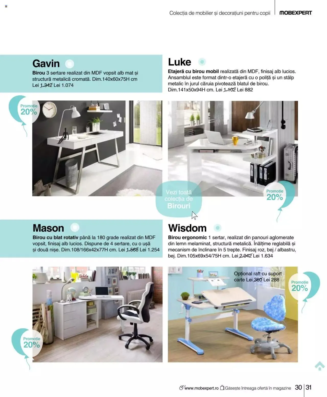 Catalog Mobexpert catalog - Kids de la 17 mai până la 31 decembrie 2023 - Revista Pagina 31