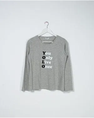 Bluza de pijama din bumbac 23MUR41005