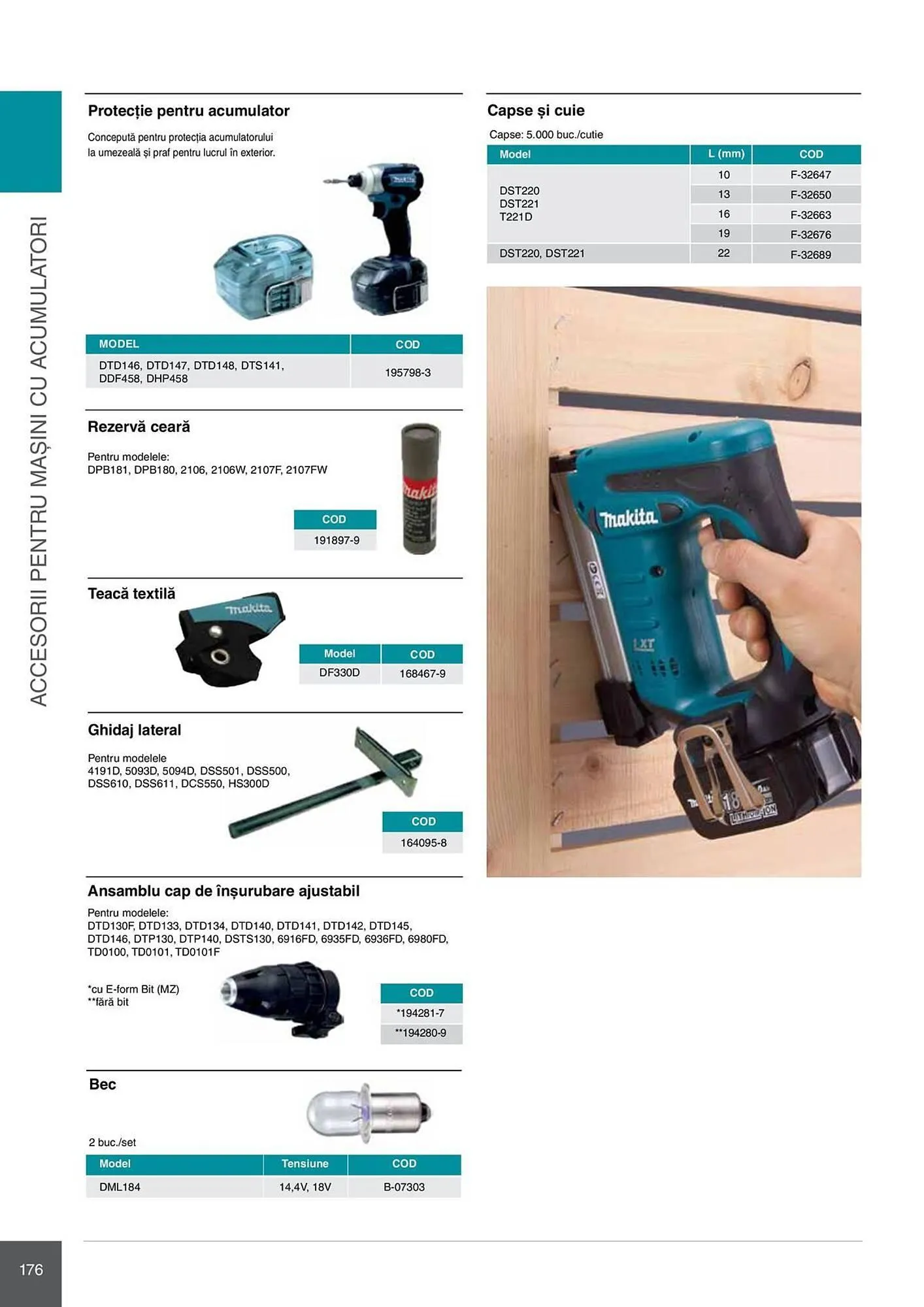 Catalog Catalog Makita de la 28 aprilie până la 31 decembrie 2026 - Revista Pagina 176
