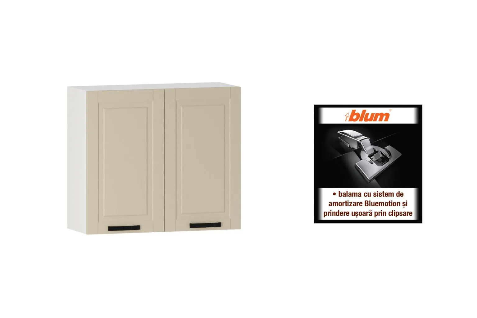 Suspendat cu uși L80