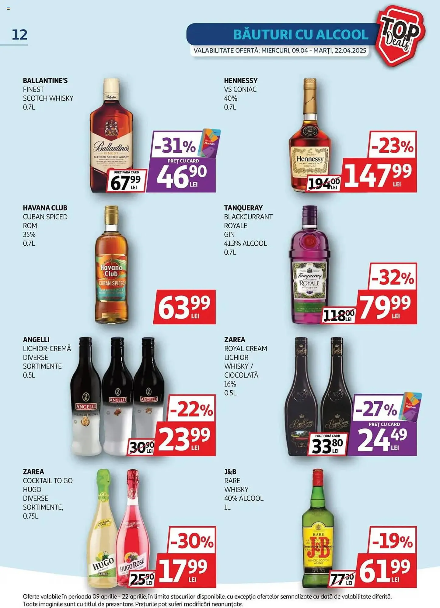 Catalog Catalog Auchan de la 9 aprilie până la 22 aprilie 2025 - Revista Pagina 12