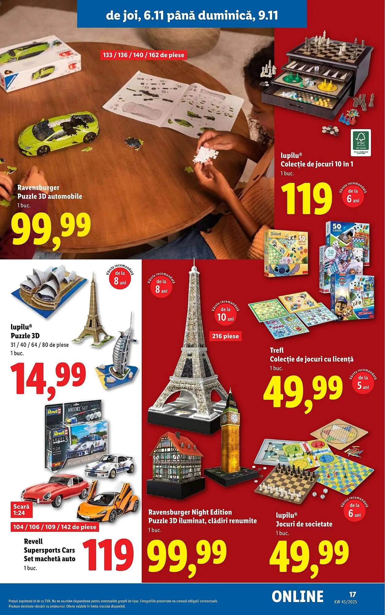 Catalog Catalog Lidl de la 3 noiembrie până la 9 noiembrie 2025 - Revista Pagina 17